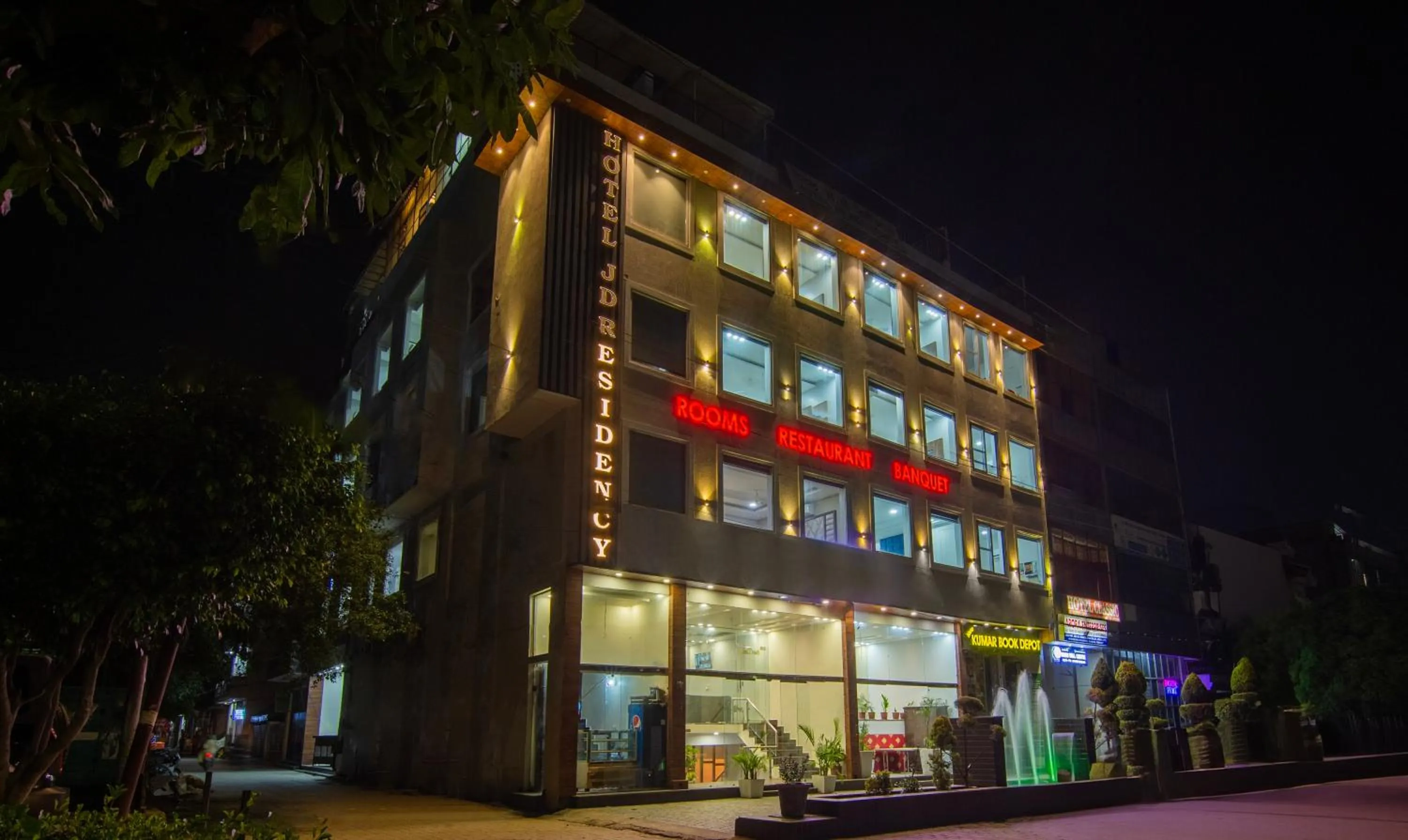 Property building in Treebo JD Residency Mohali