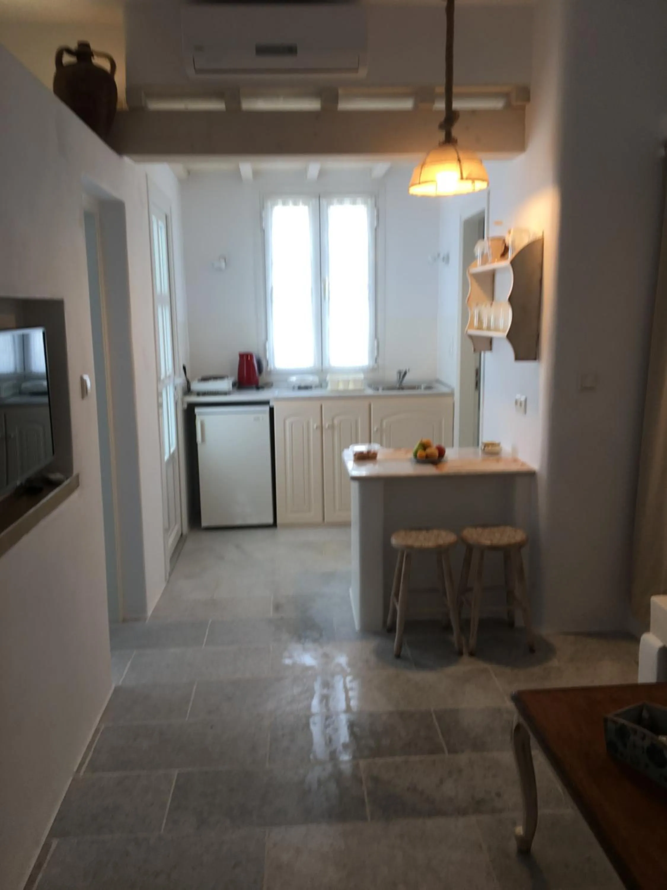 TV and multimedia in Aspasia Luxury Apartments