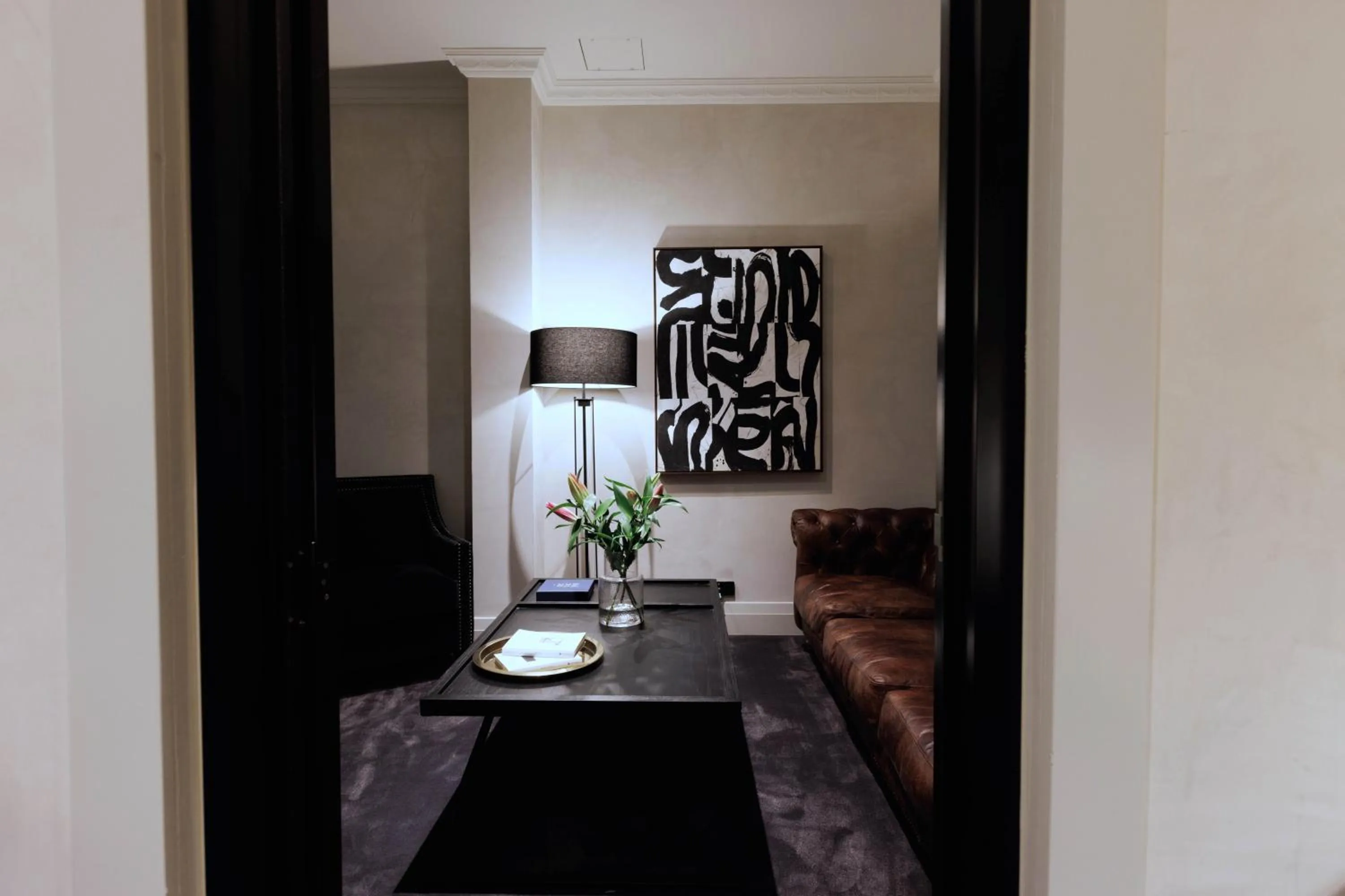 Library in The Strand Hotel