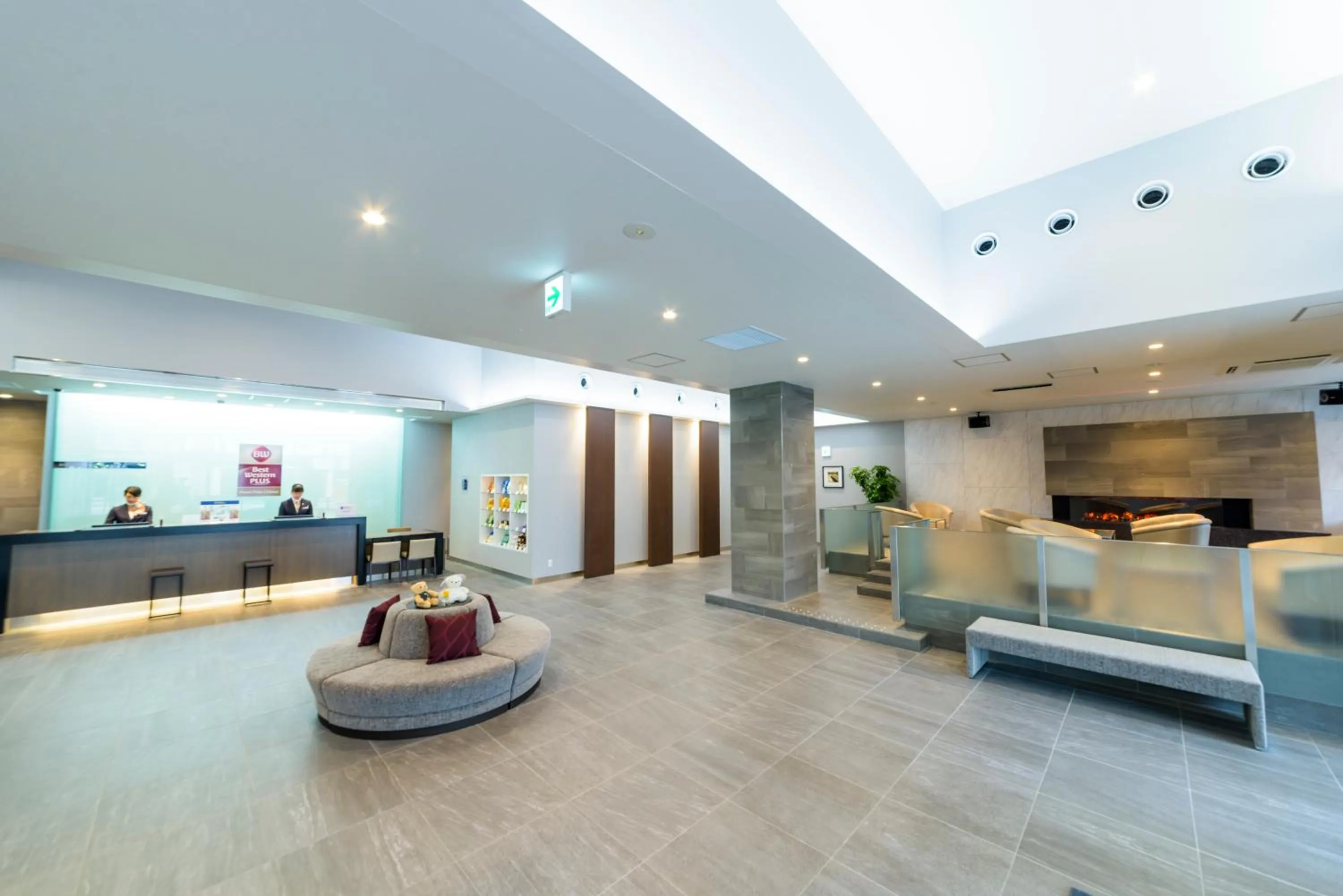Lobby or reception in Best Western Plus Hotel Fino Chitose