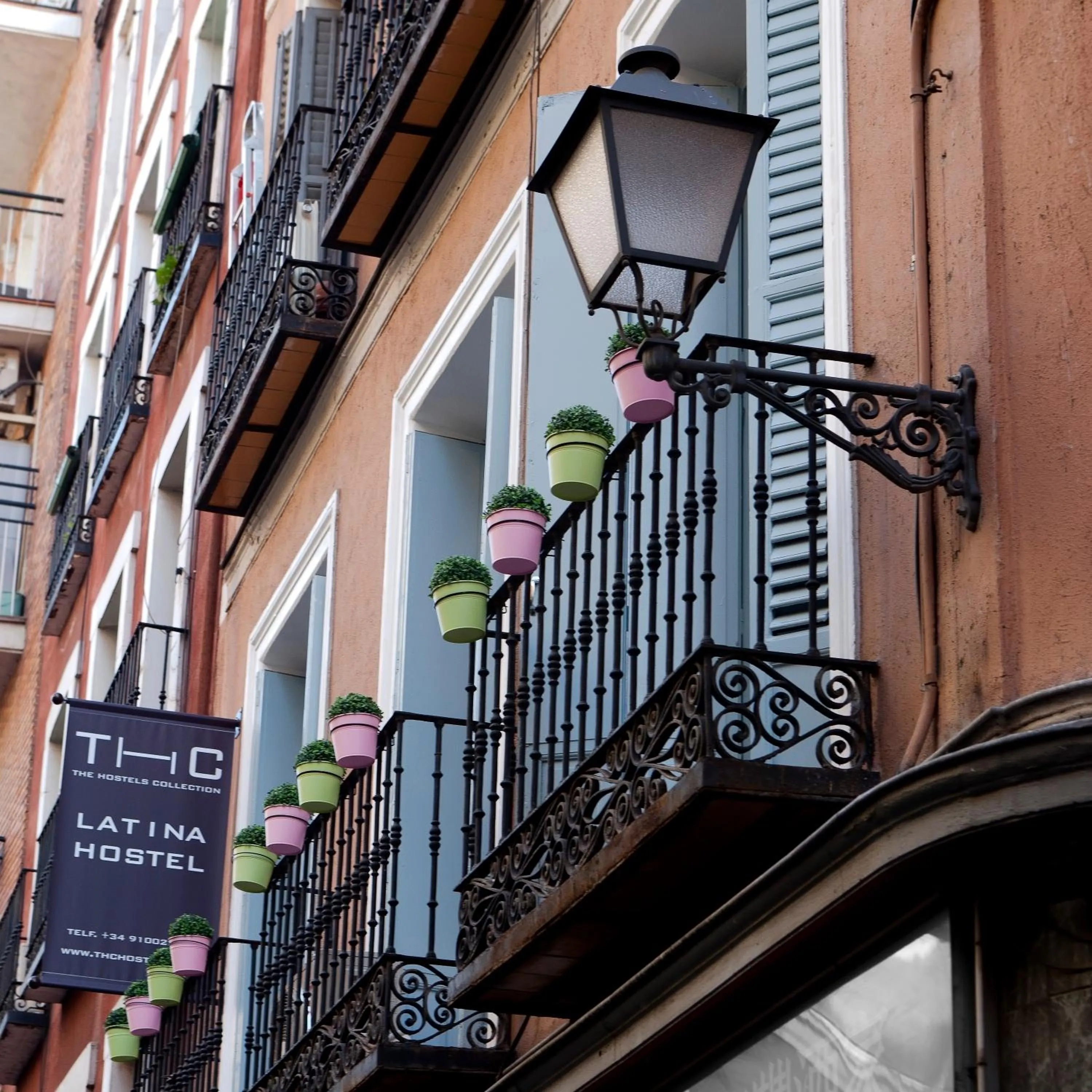 Property building in THC Latina Hostel