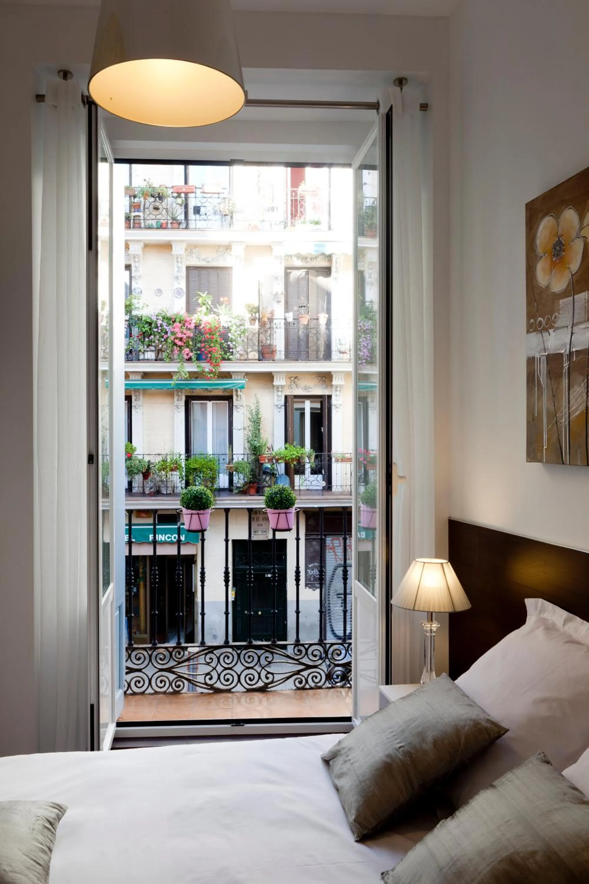 View (from property/room), Bed in THC Latina Hostel