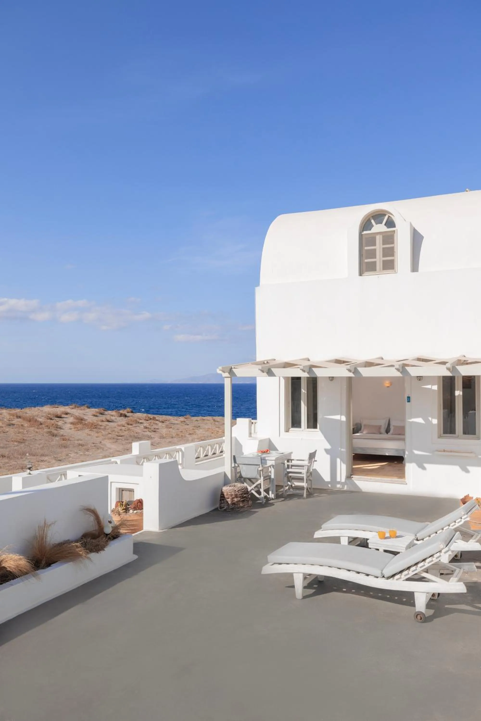 Patio in Vrachia Studios & Apartments