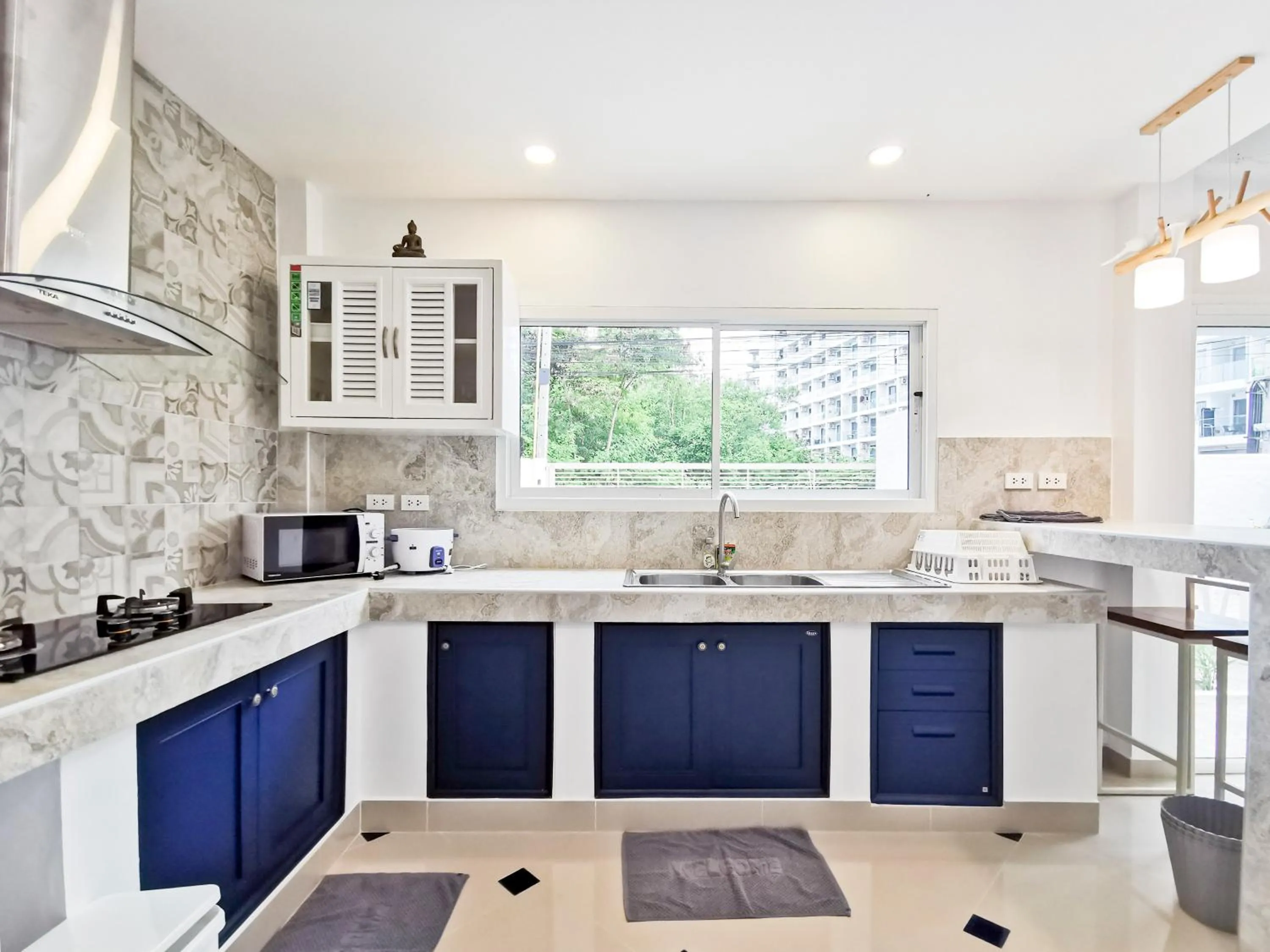 Kitchen or kitchenette in Thepprasit Cosy