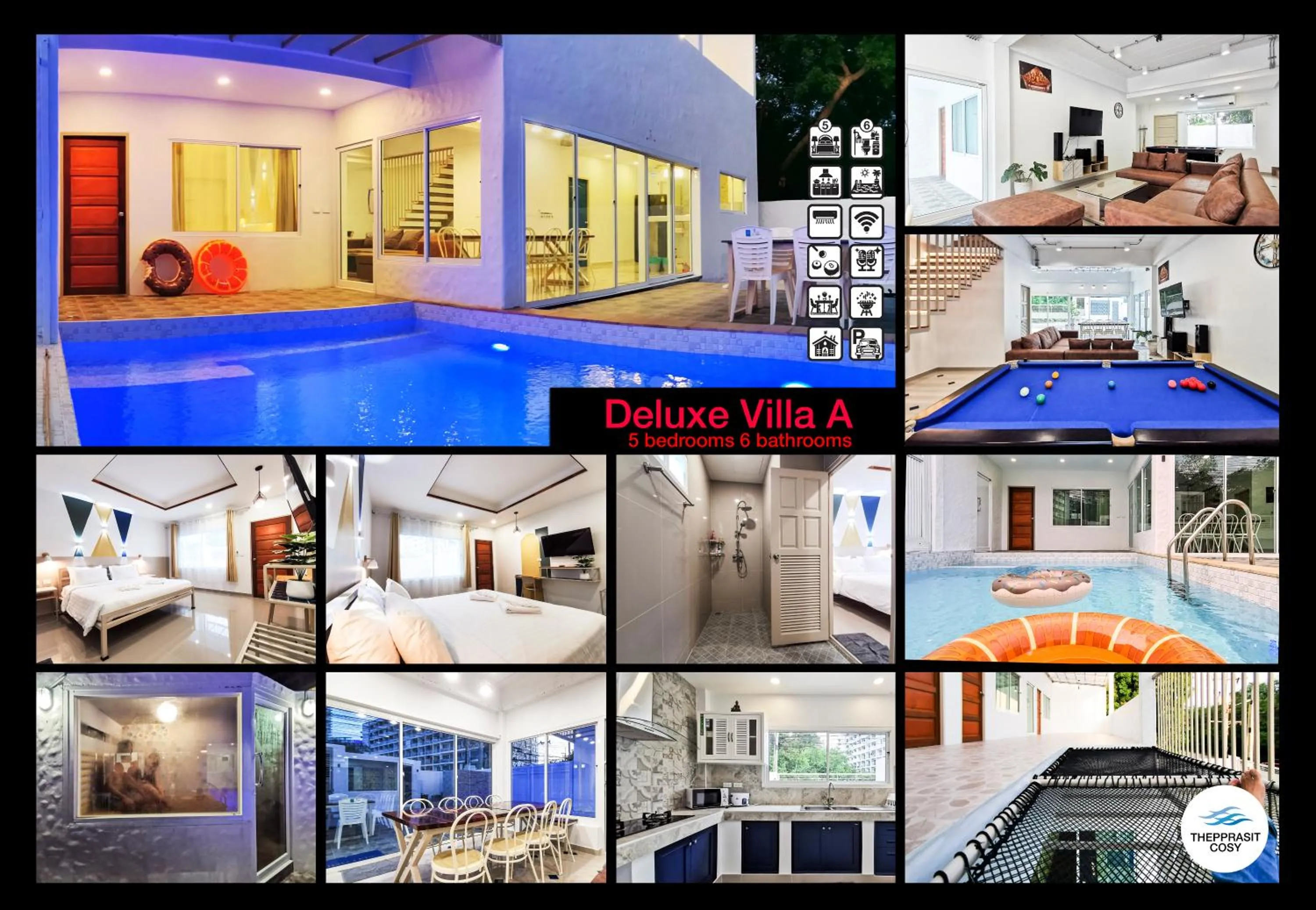 Patio in Thepprasit Cosy