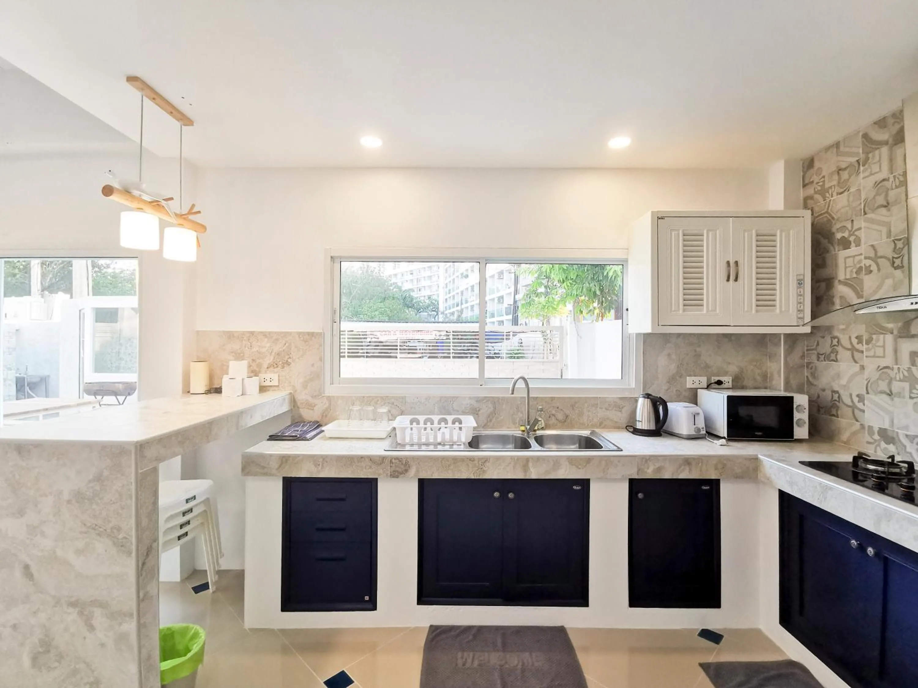 Kitchen or kitchenette in Thepprasit Cosy