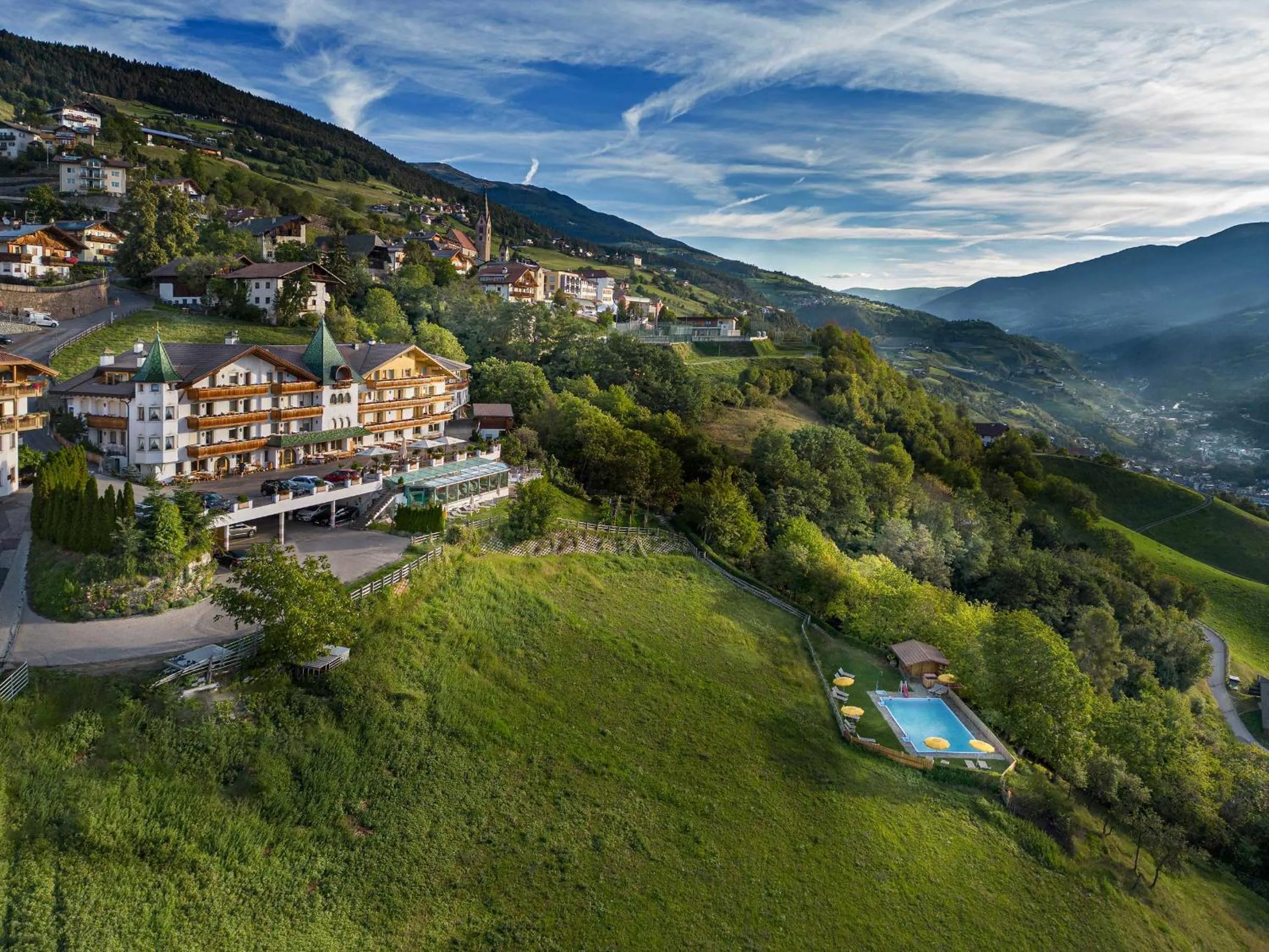 Property building in Berglandhotel Untertheimerhof