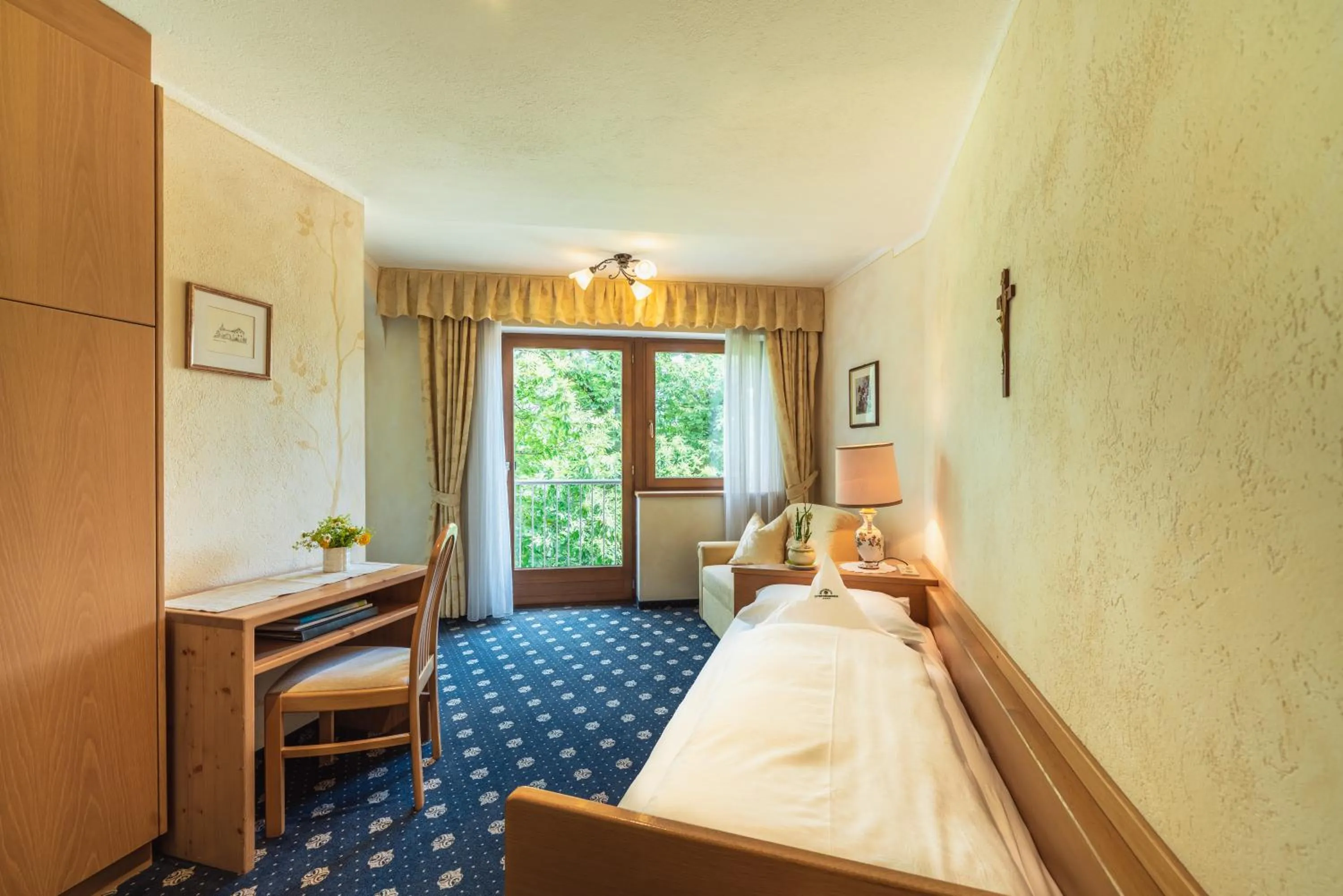 Bed in Berglandhotel Untertheimerhof