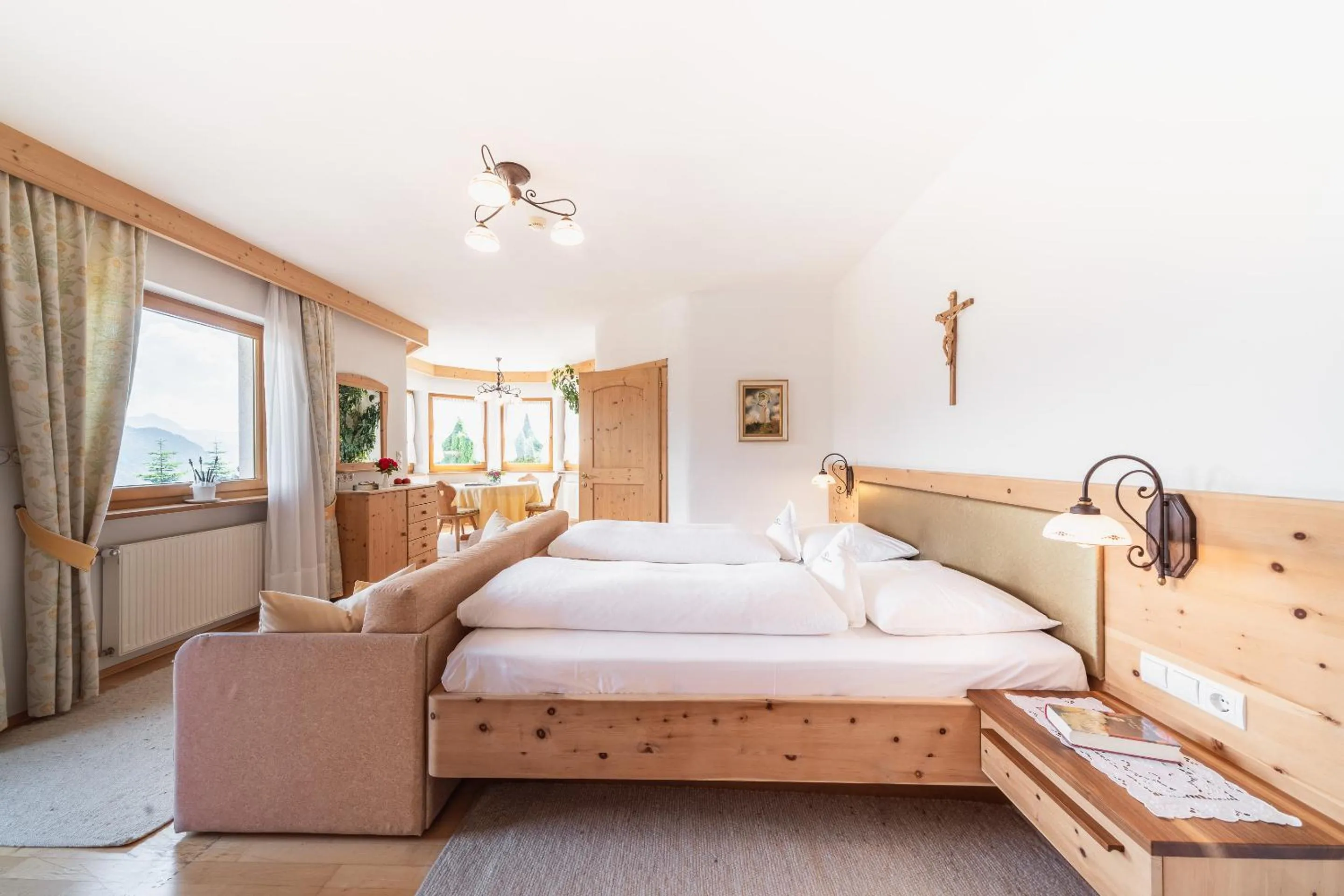 Bed in Berglandhotel Untertheimerhof