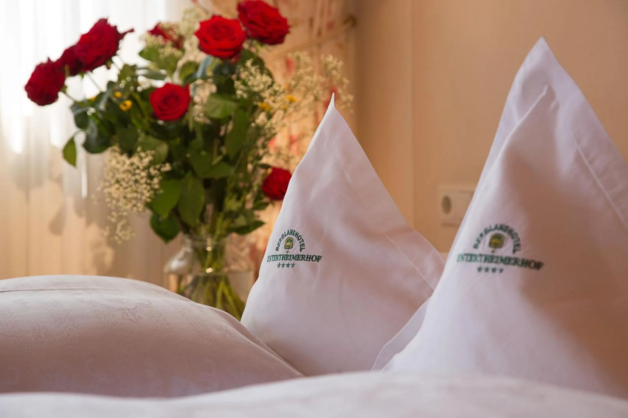 Photo of the whole room, Bed in Berglandhotel Untertheimerhof