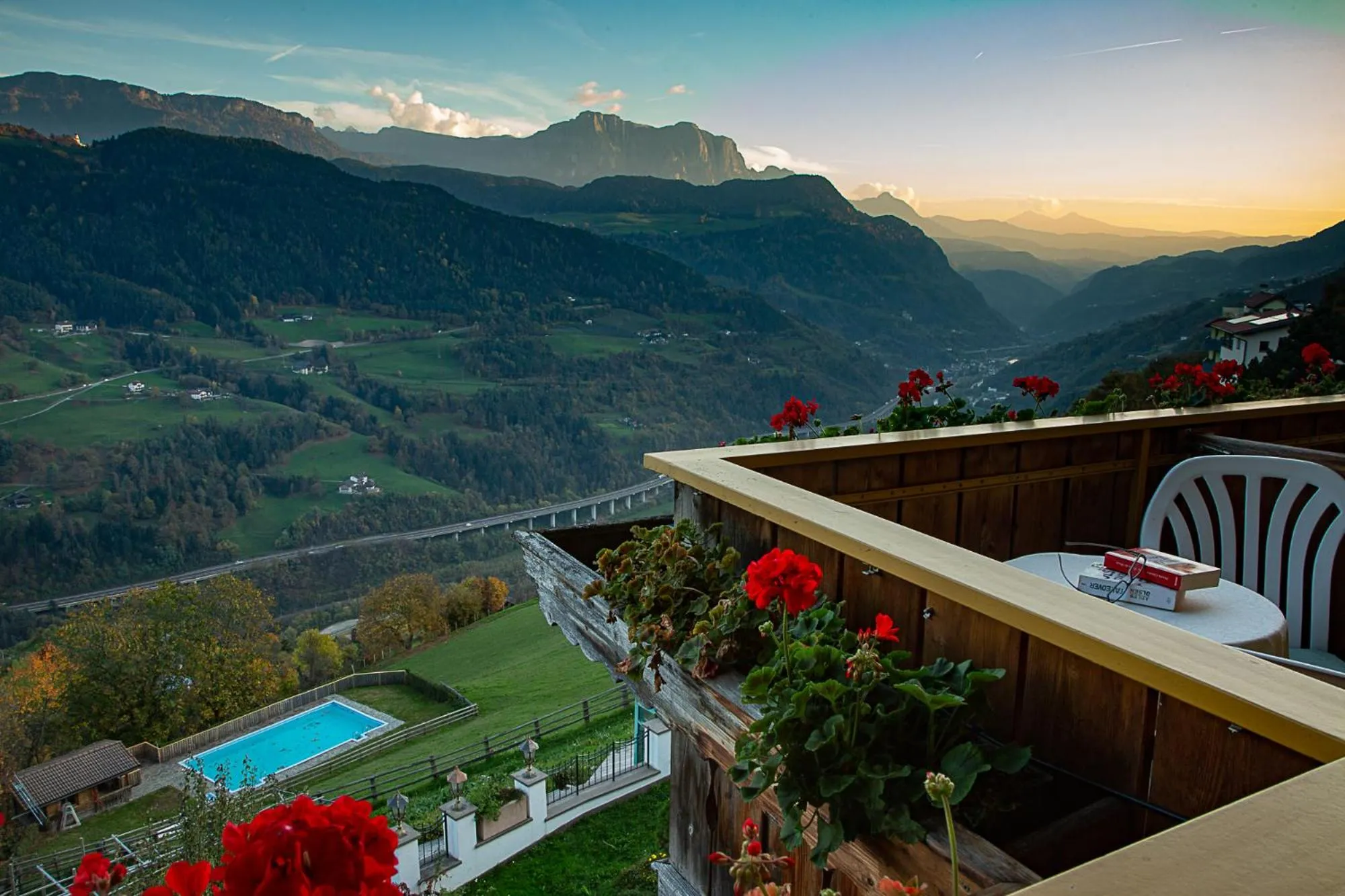 View (from property/room) in Berglandhotel Untertheimerhof