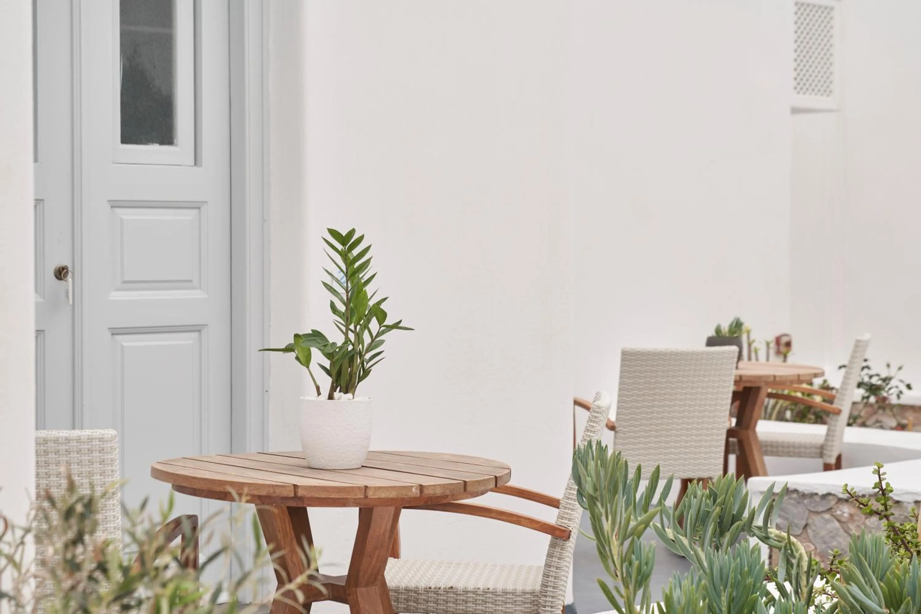 Balcony/Terrace in Makris Beach Hotel