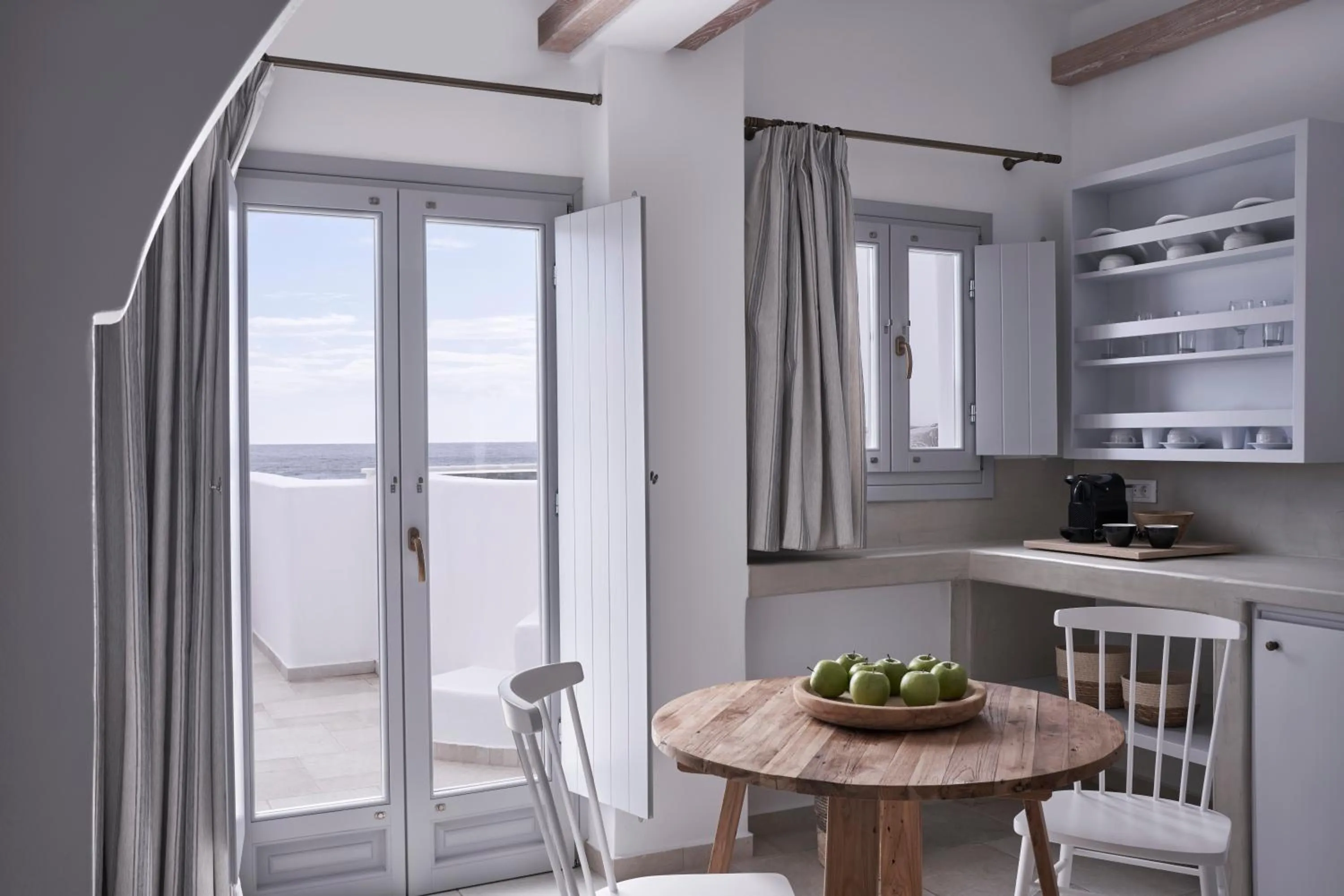 kitchen in Makris Beach Hotel