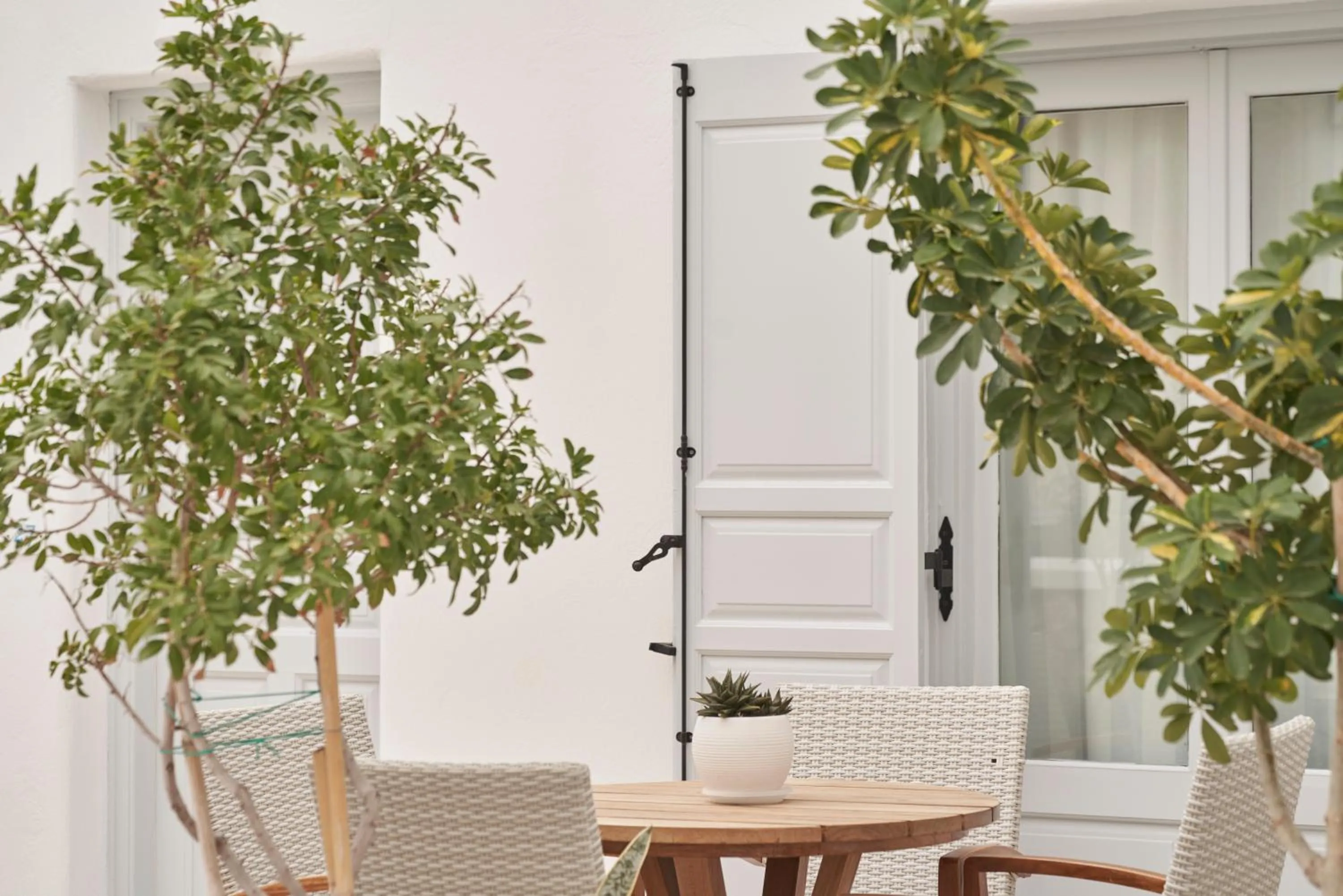 Balcony/Terrace in Makris Beach Hotel