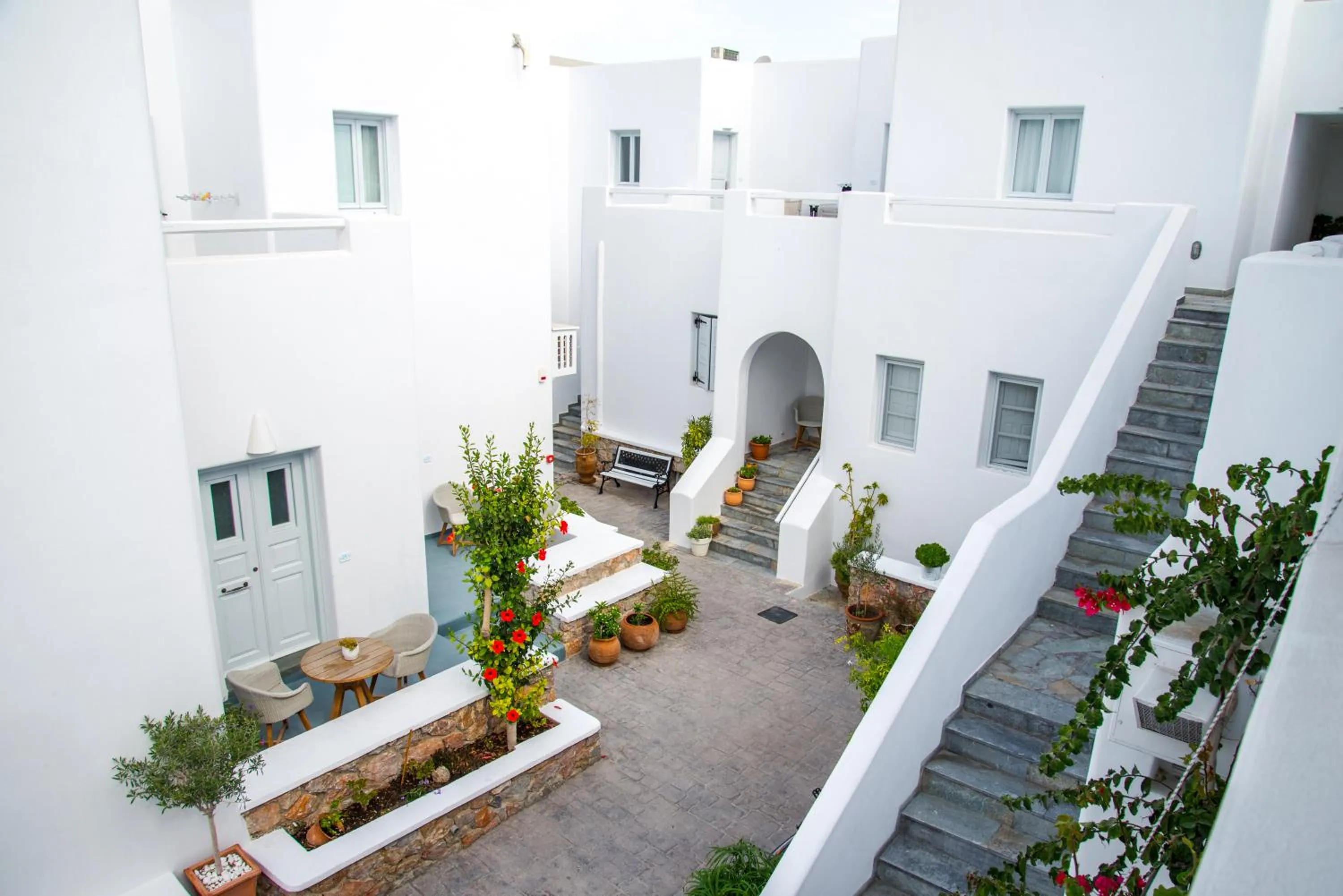 Property building in Makris Beach Hotel
