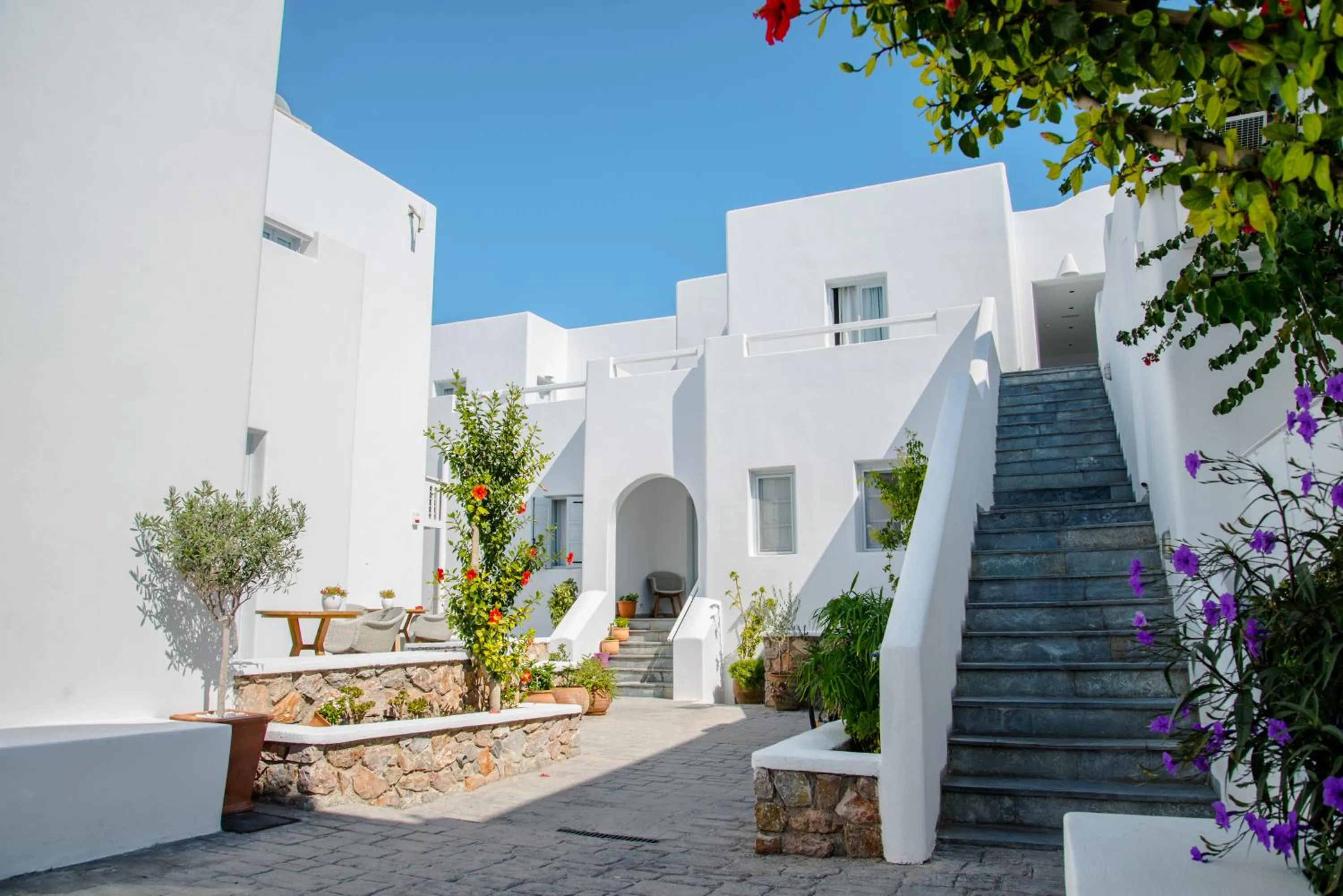 Balcony/Terrace in Makris Beach Hotel
