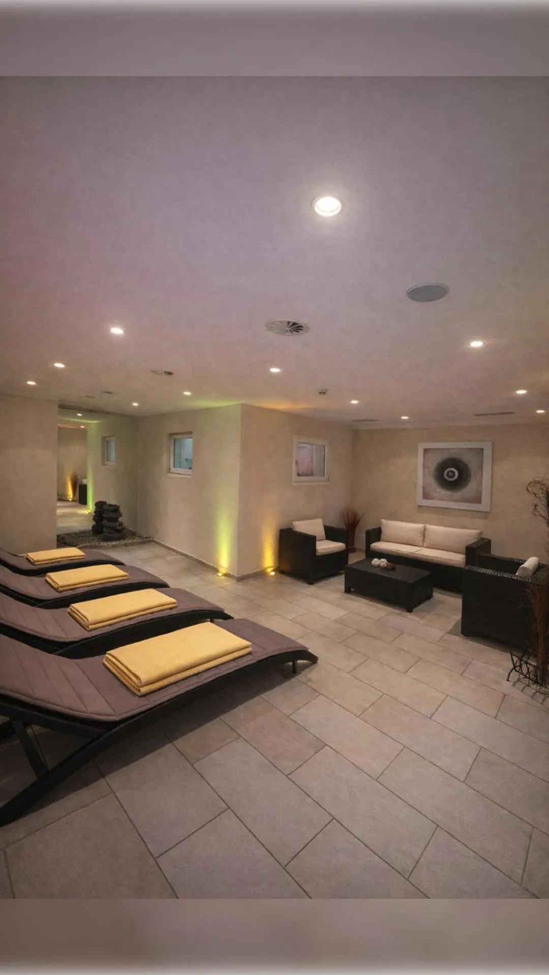 Spa and wellness centre/facilities in Suitehotel Kleinwalsertal