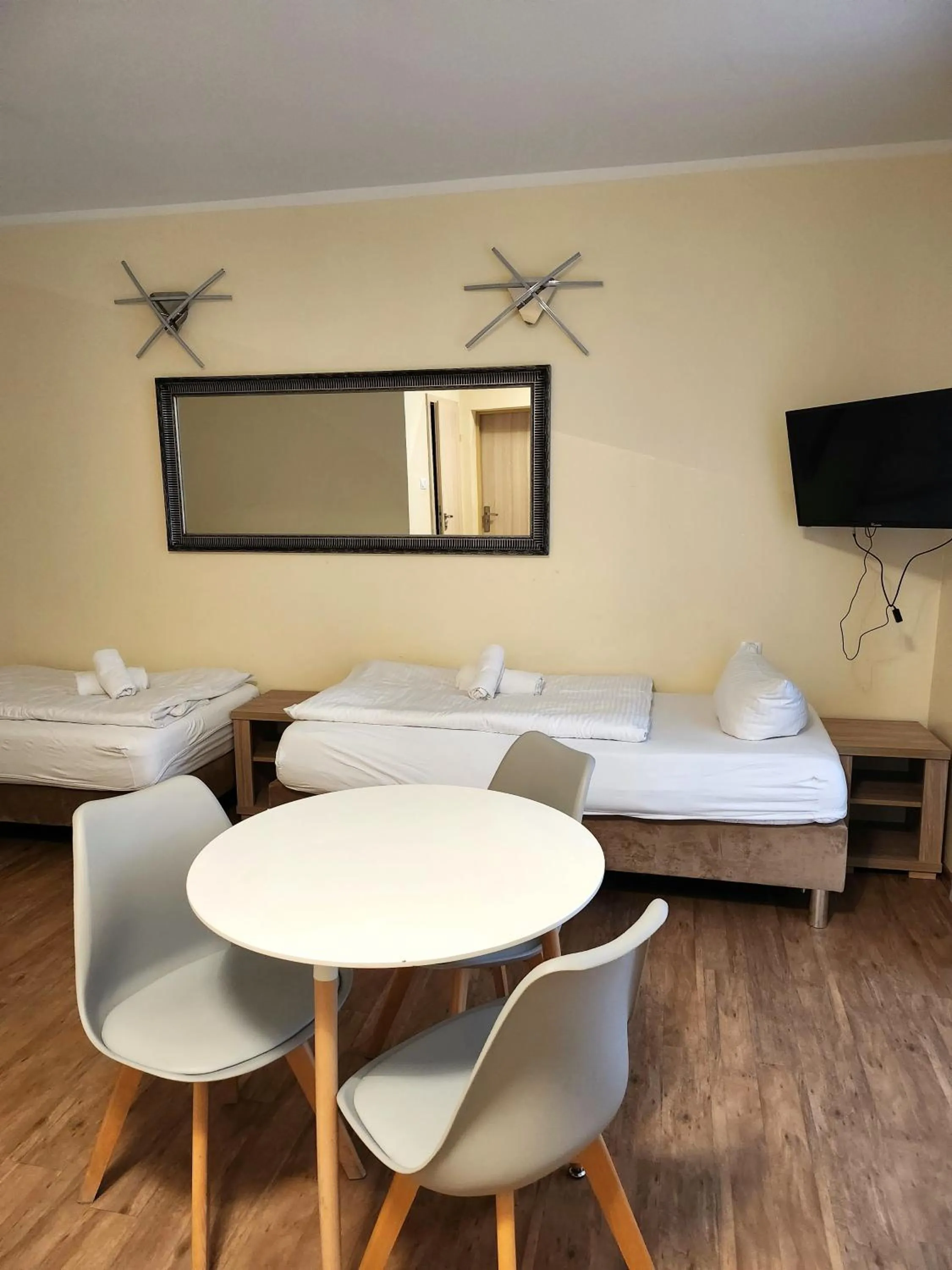 Bed in Lazur Apartamenty