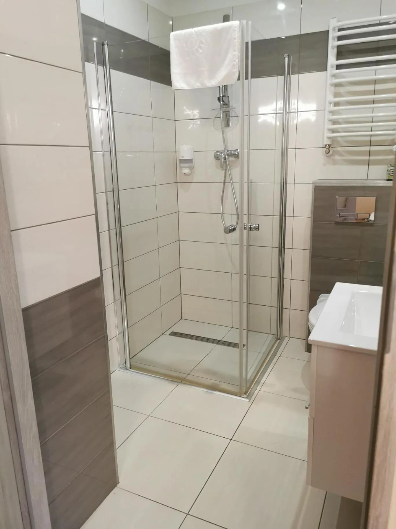 Shower in Lazur Apartamenty