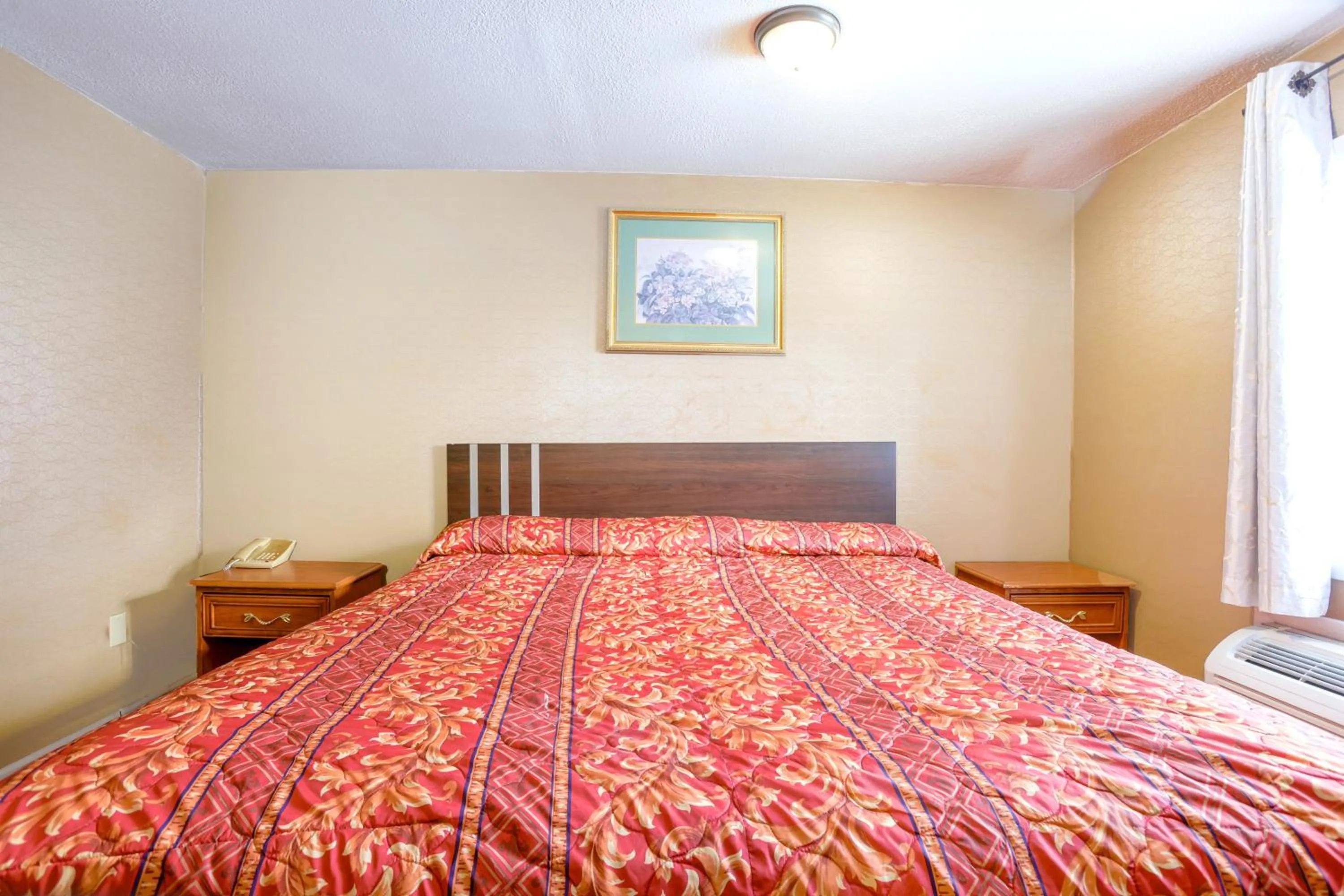 Bedroom in Dutch Motel Palmyra