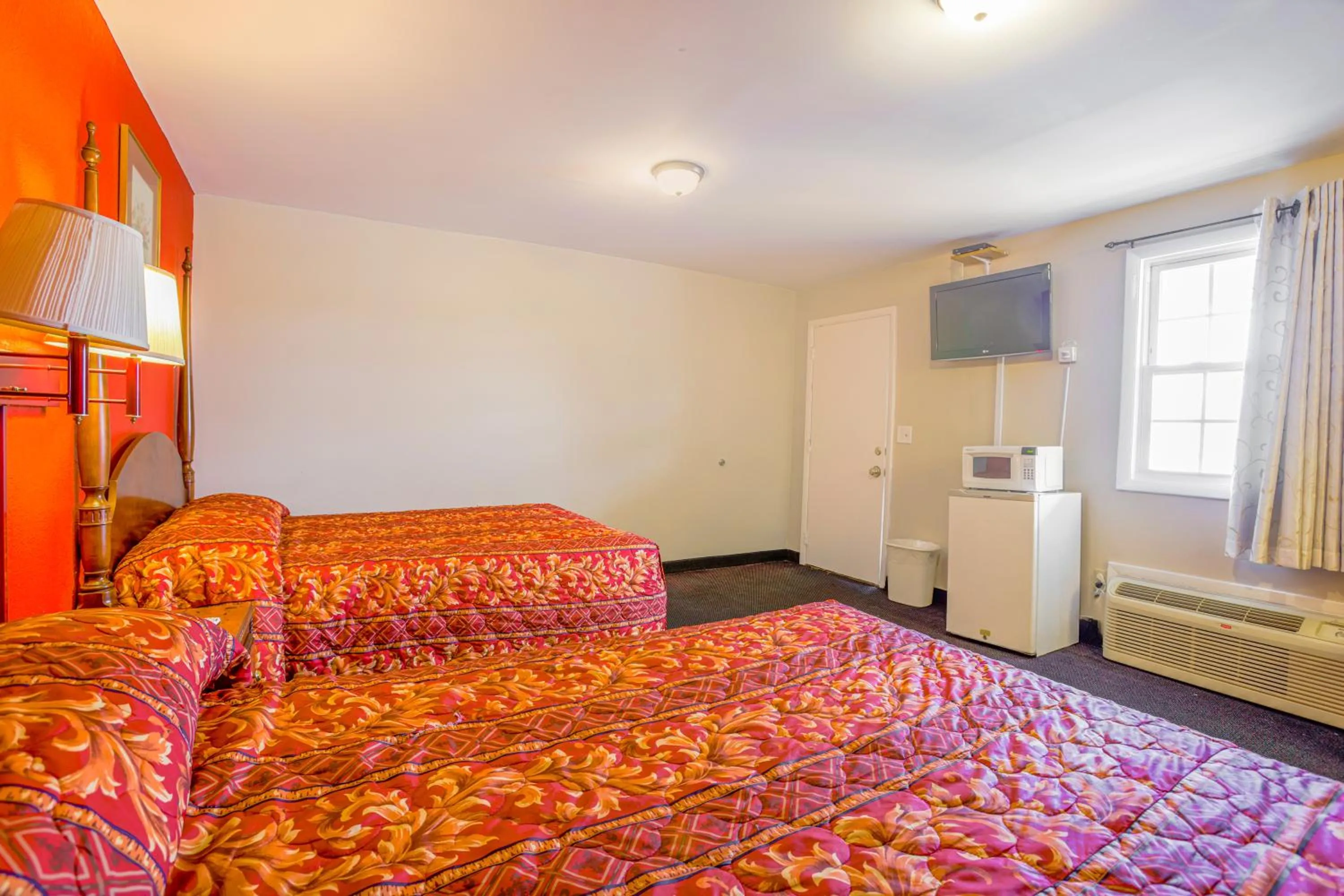 Bedroom in Dutch Motel Palmyra