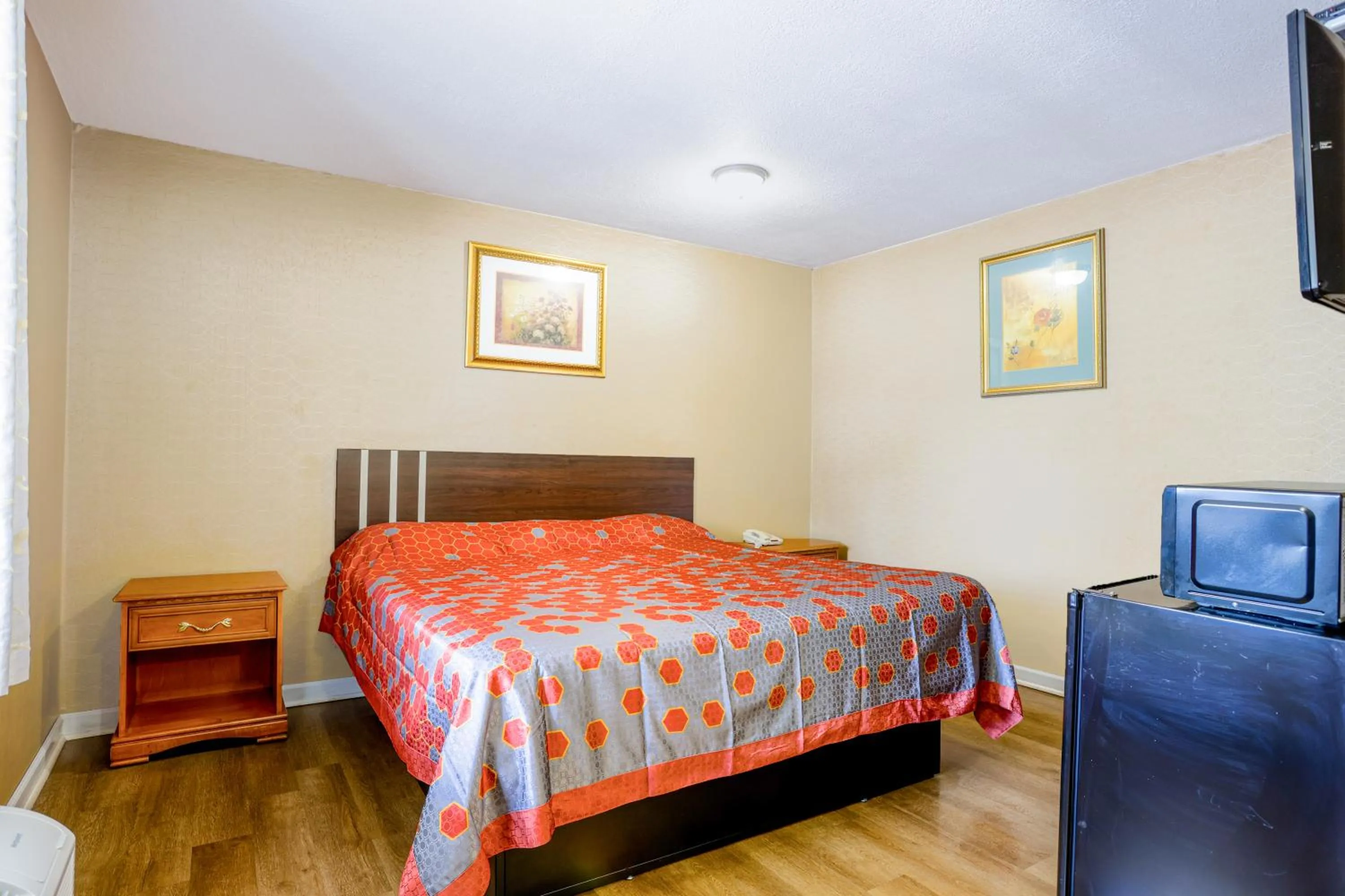 Bedroom in Dutch Motel Palmyra