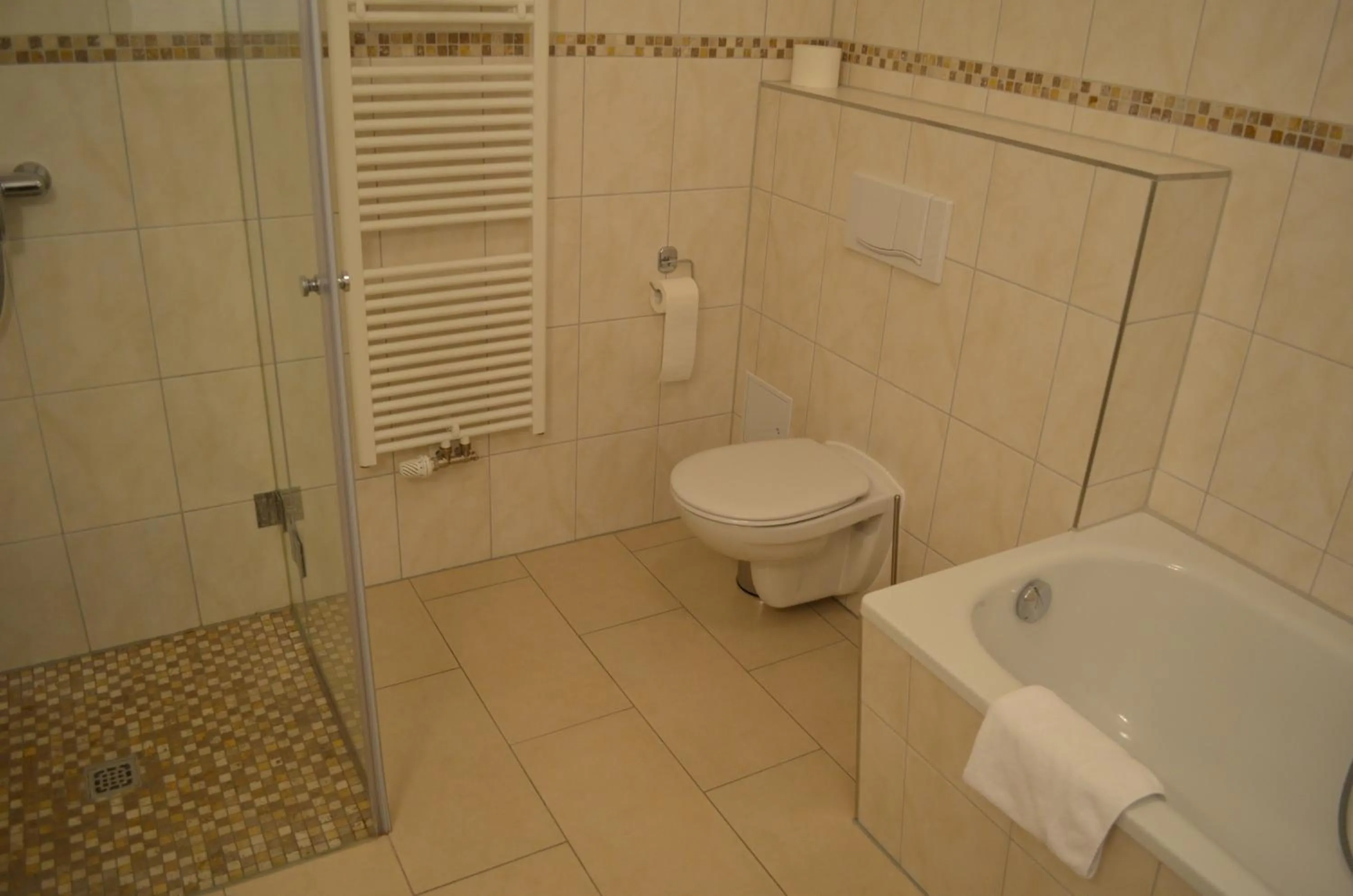 Bathroom in Hotel Pension Bellevue