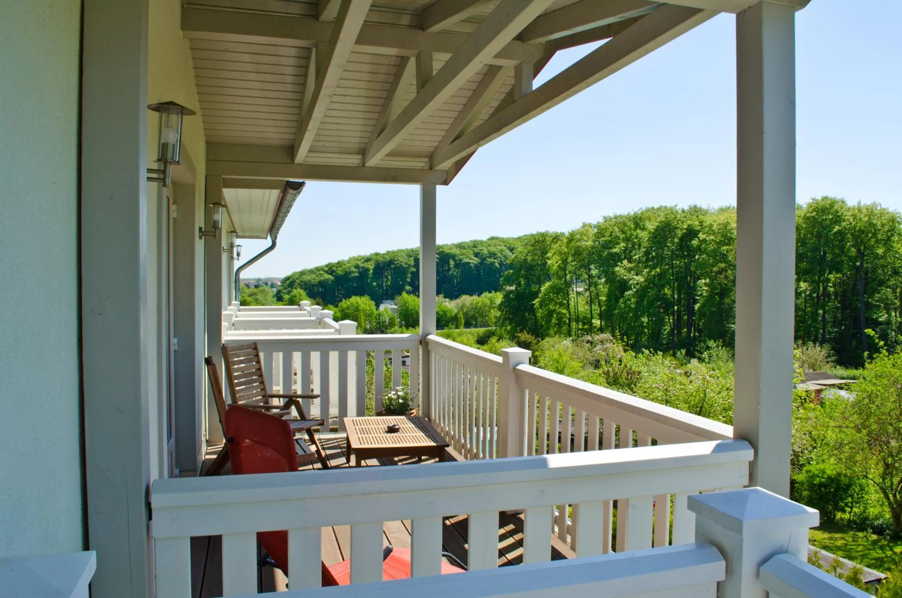 Balcony/Terrace in Hotel Pension Bellevue