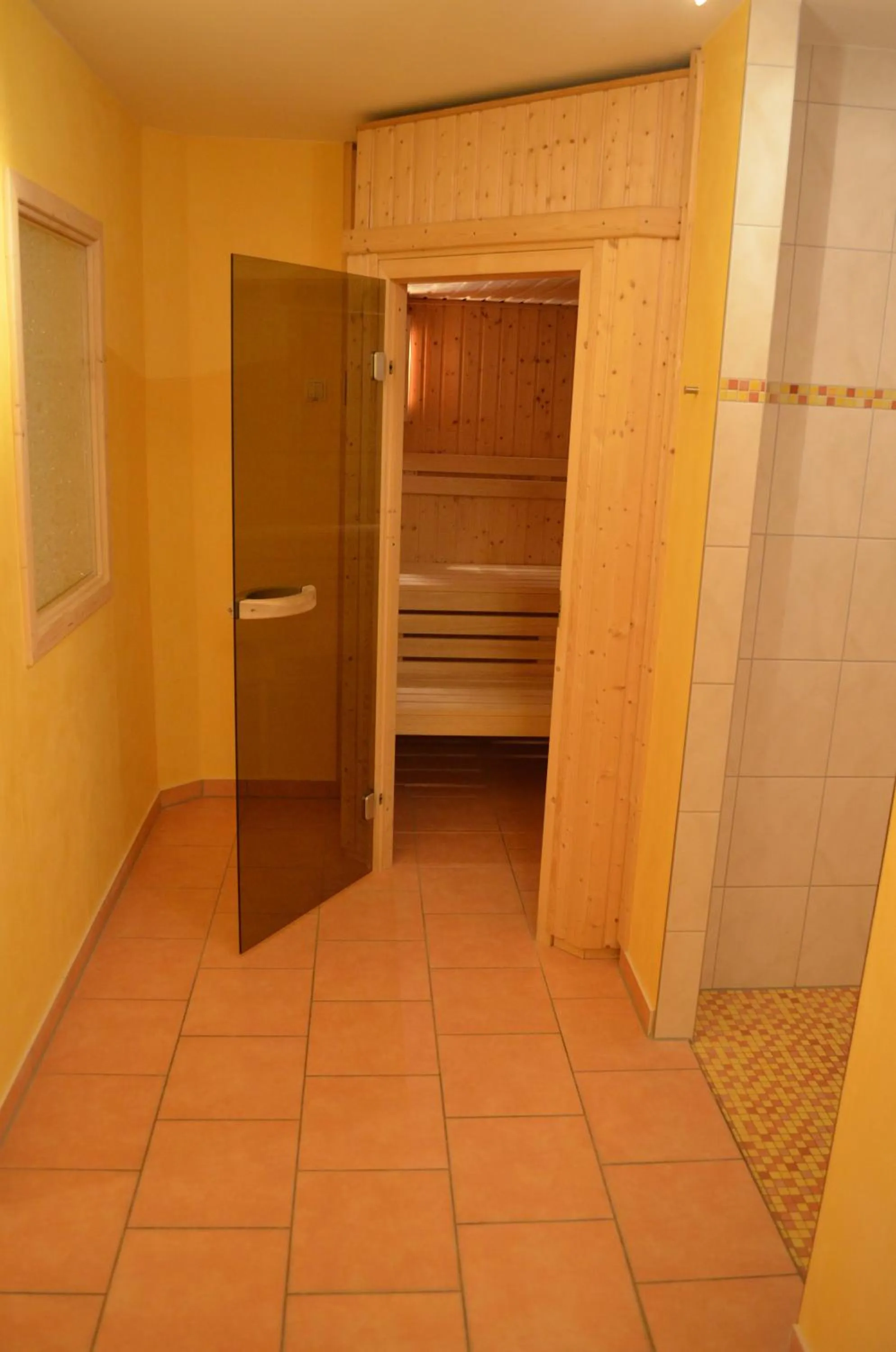 Sauna in Hotel Pension Bellevue