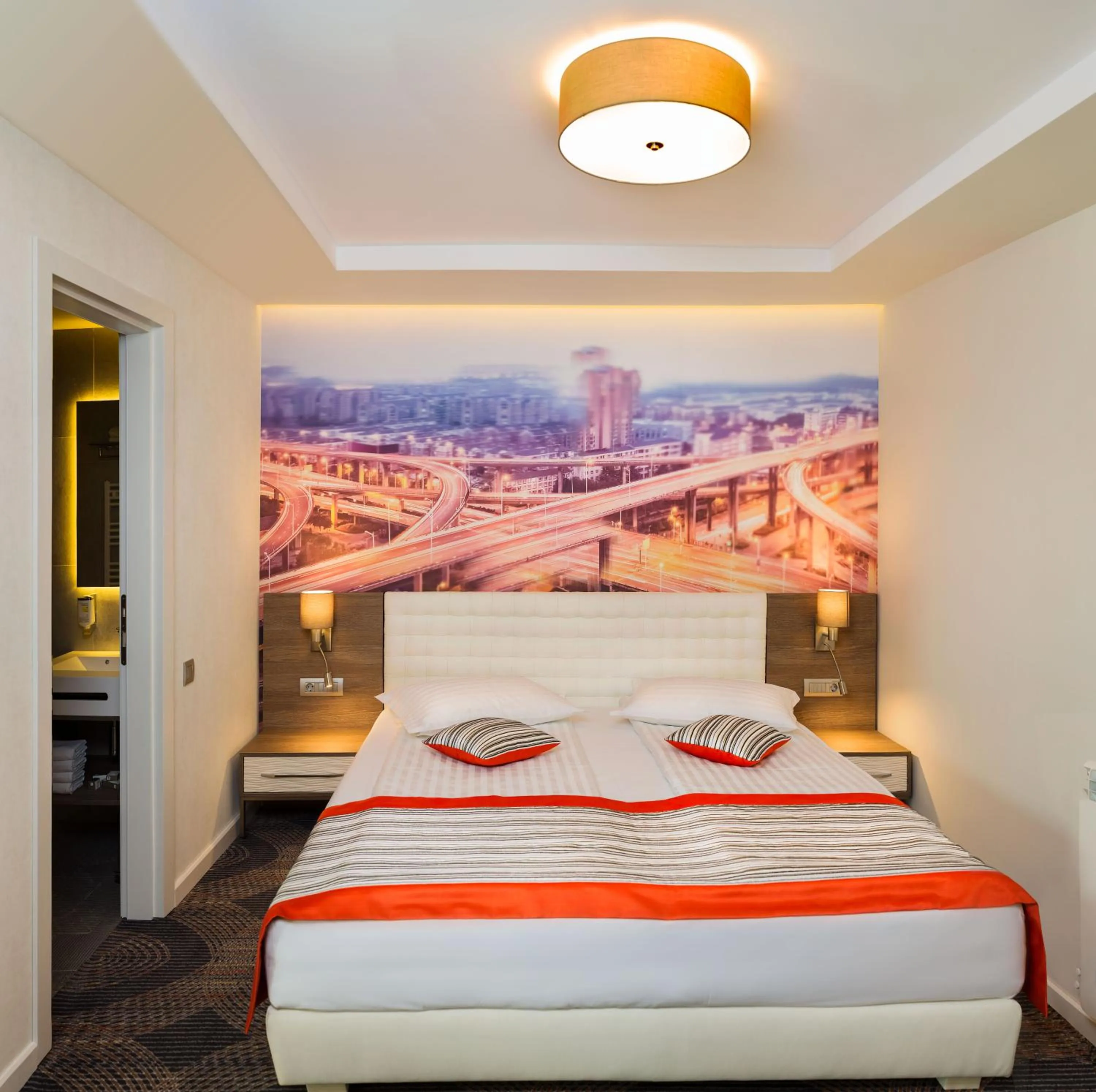 Bedroom, Bed in Plaza35