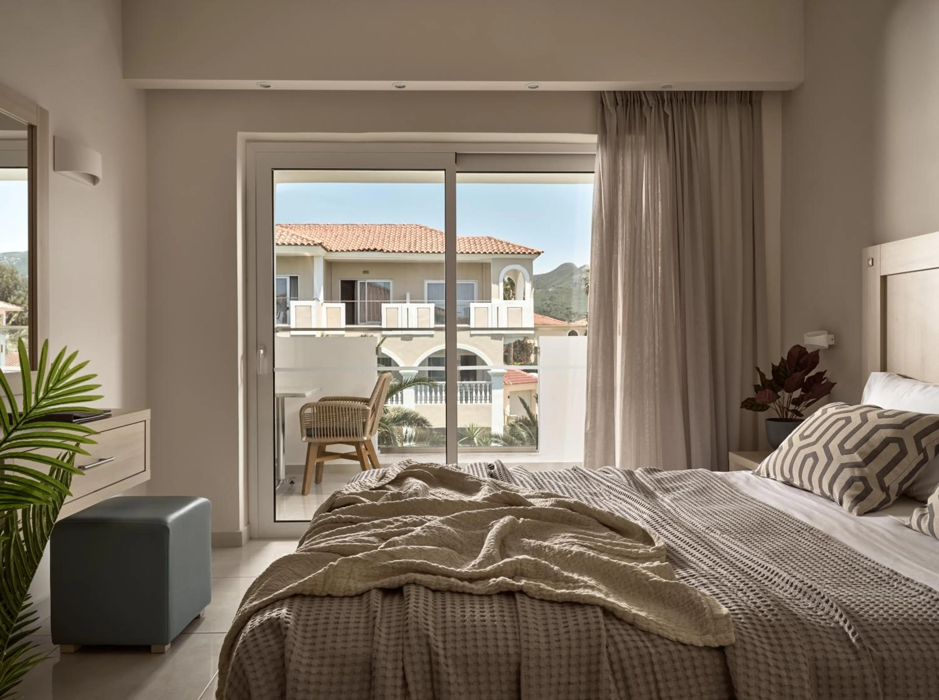 Bed in Marelen Hotel Zakynthos