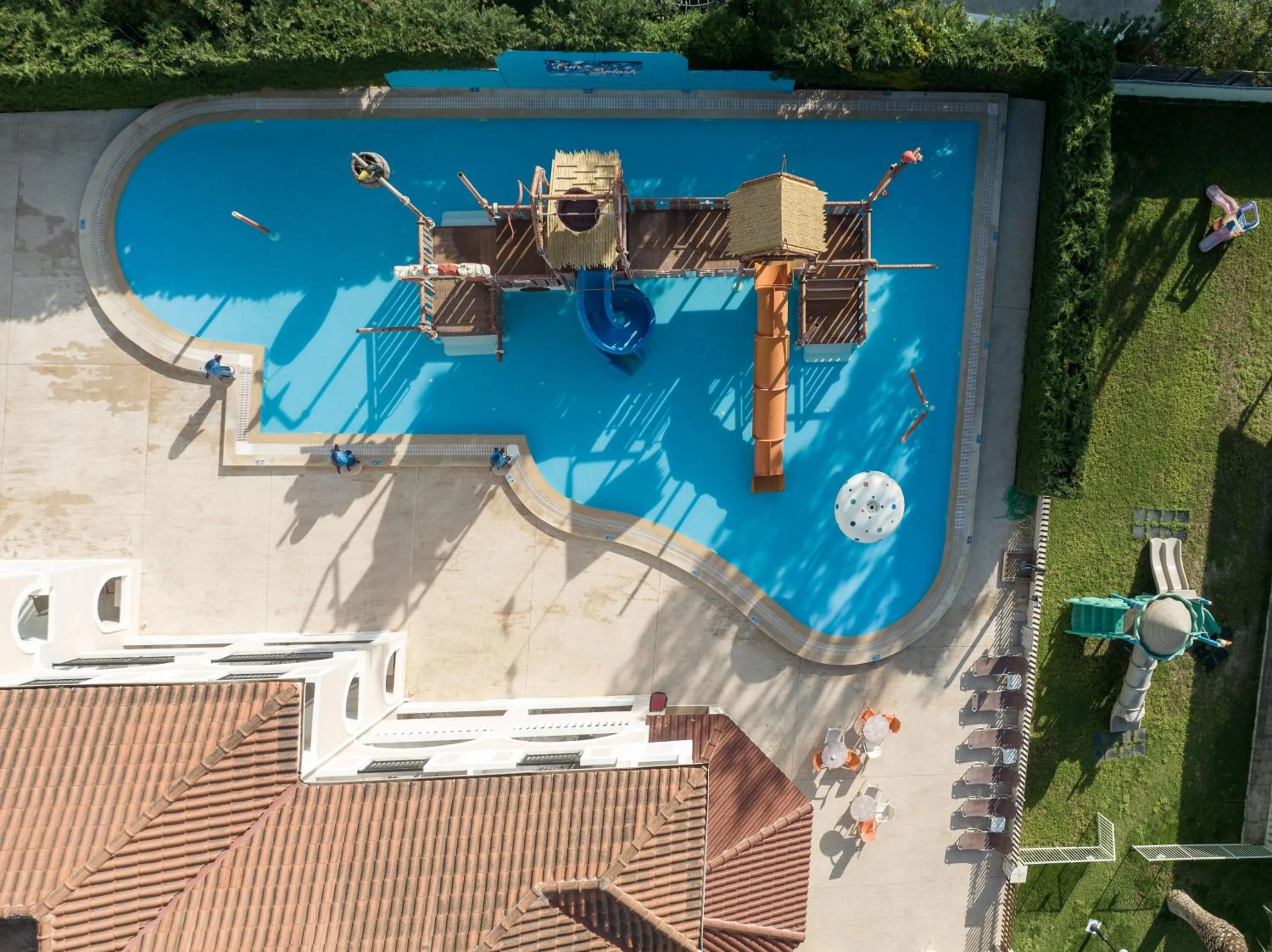 Aqua park in Marelen Hotel Zakynthos