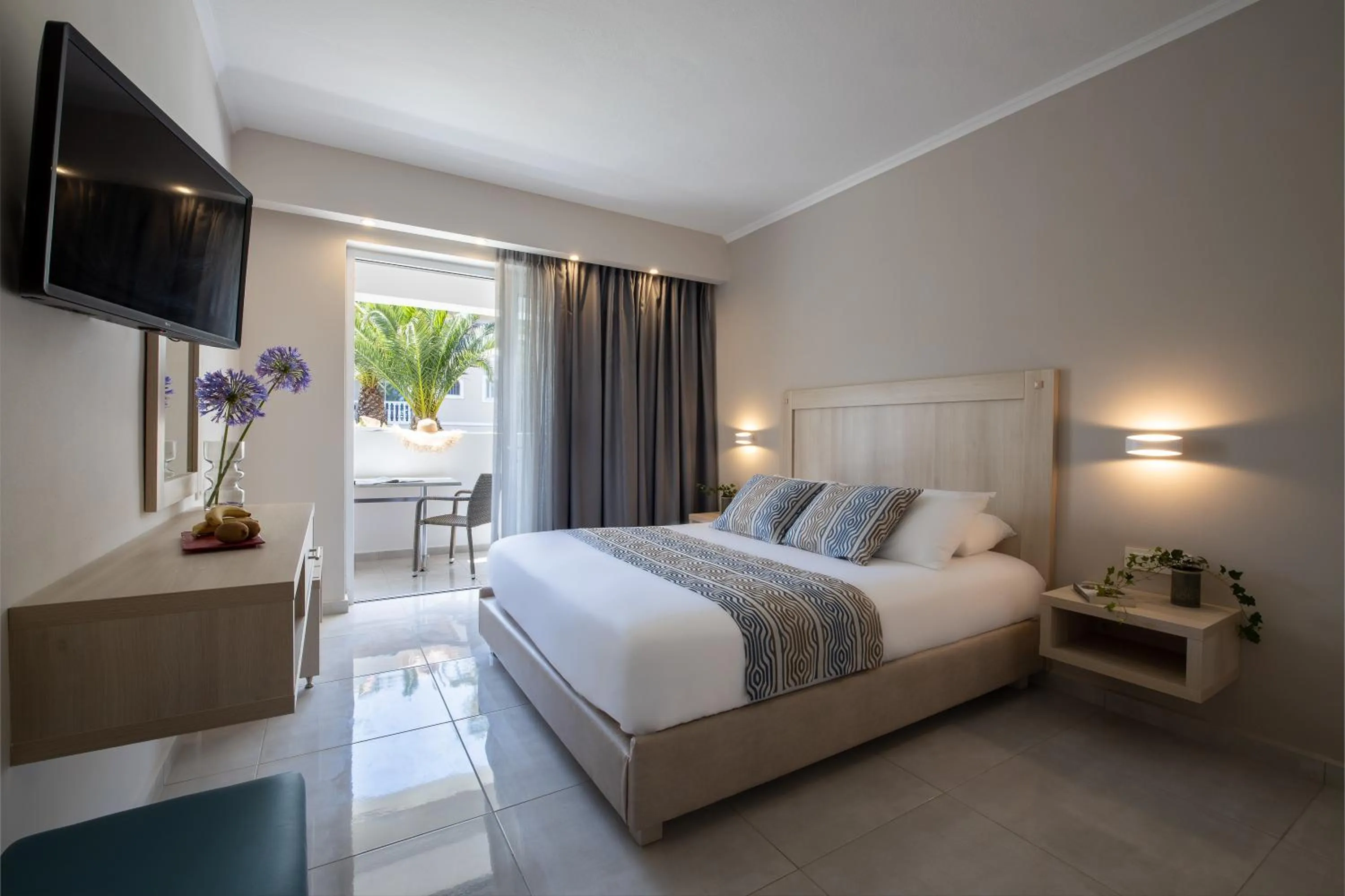 Bedroom, Bed in Marelen Hotel Zakynthos