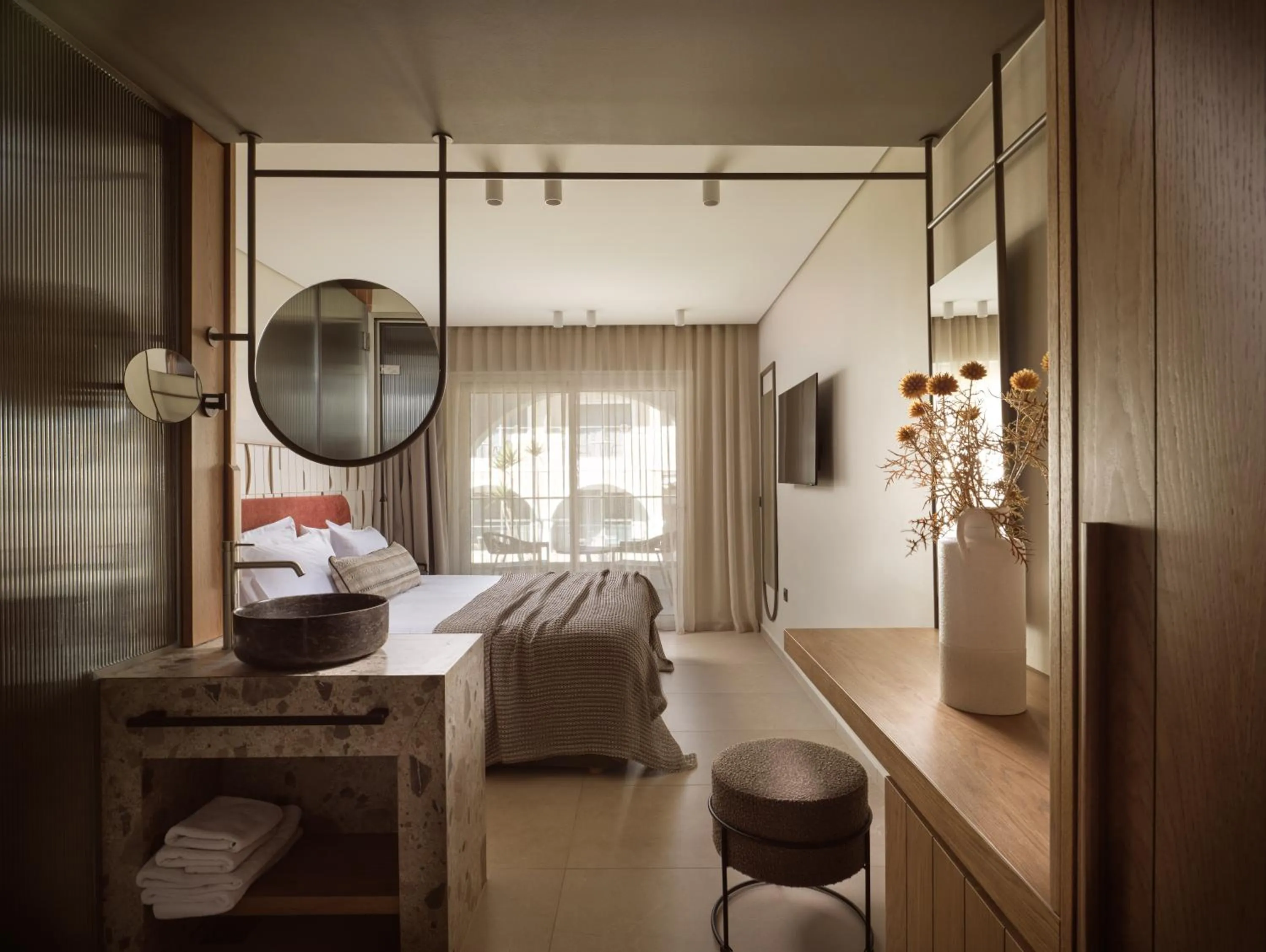 Bed in Marelen Hotel Zakynthos