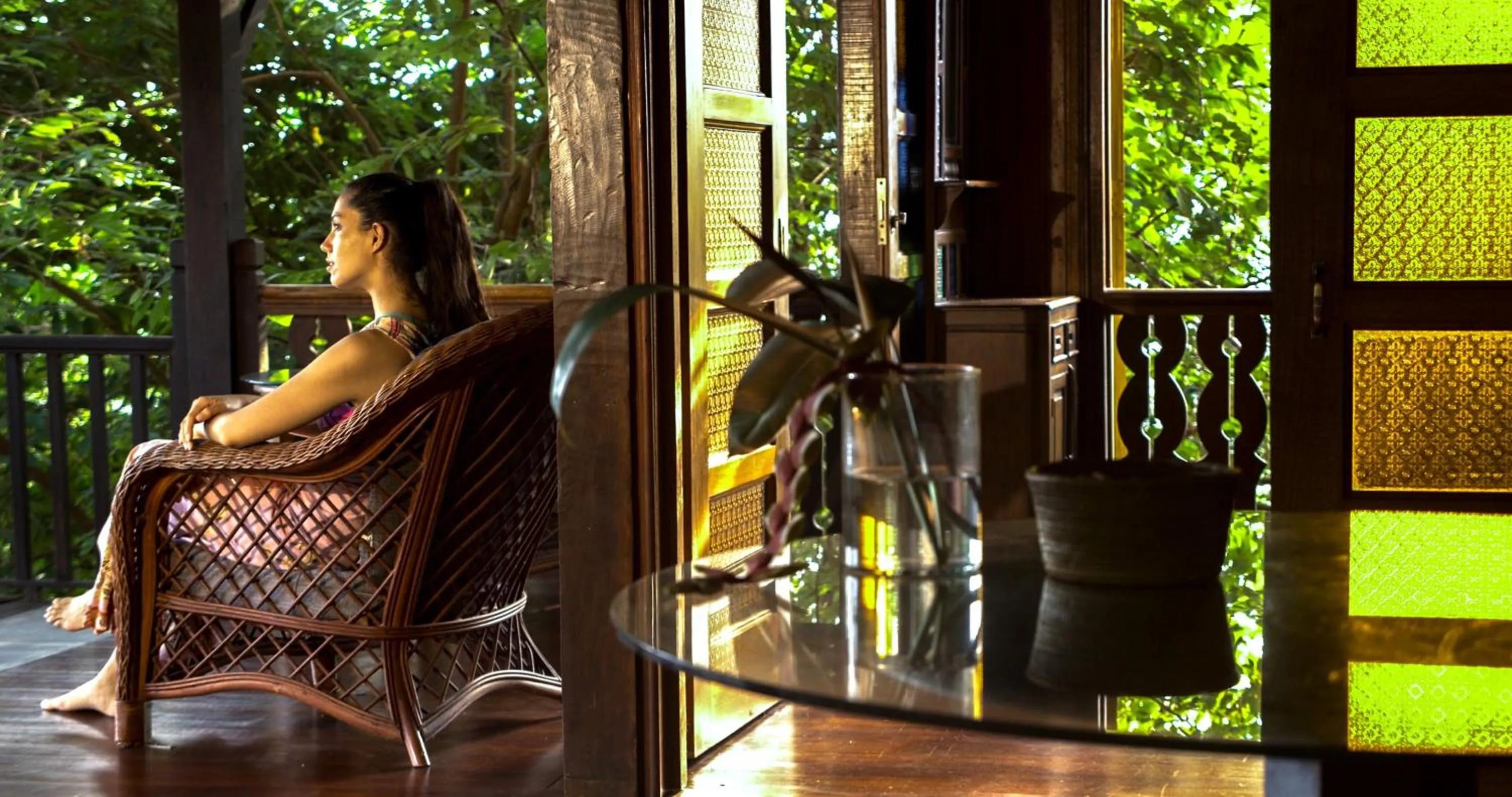 Living room in The Dusun