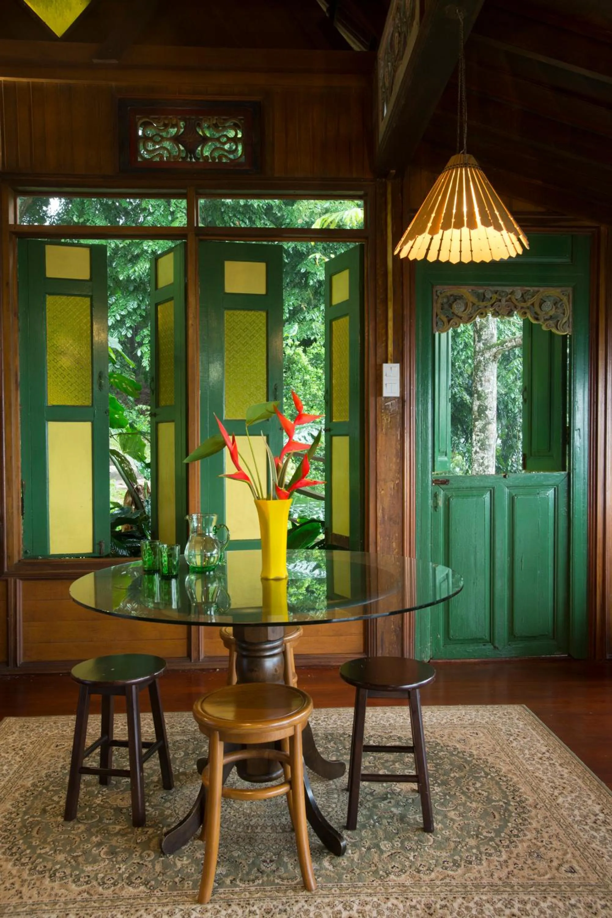 Dining area in The Dusun