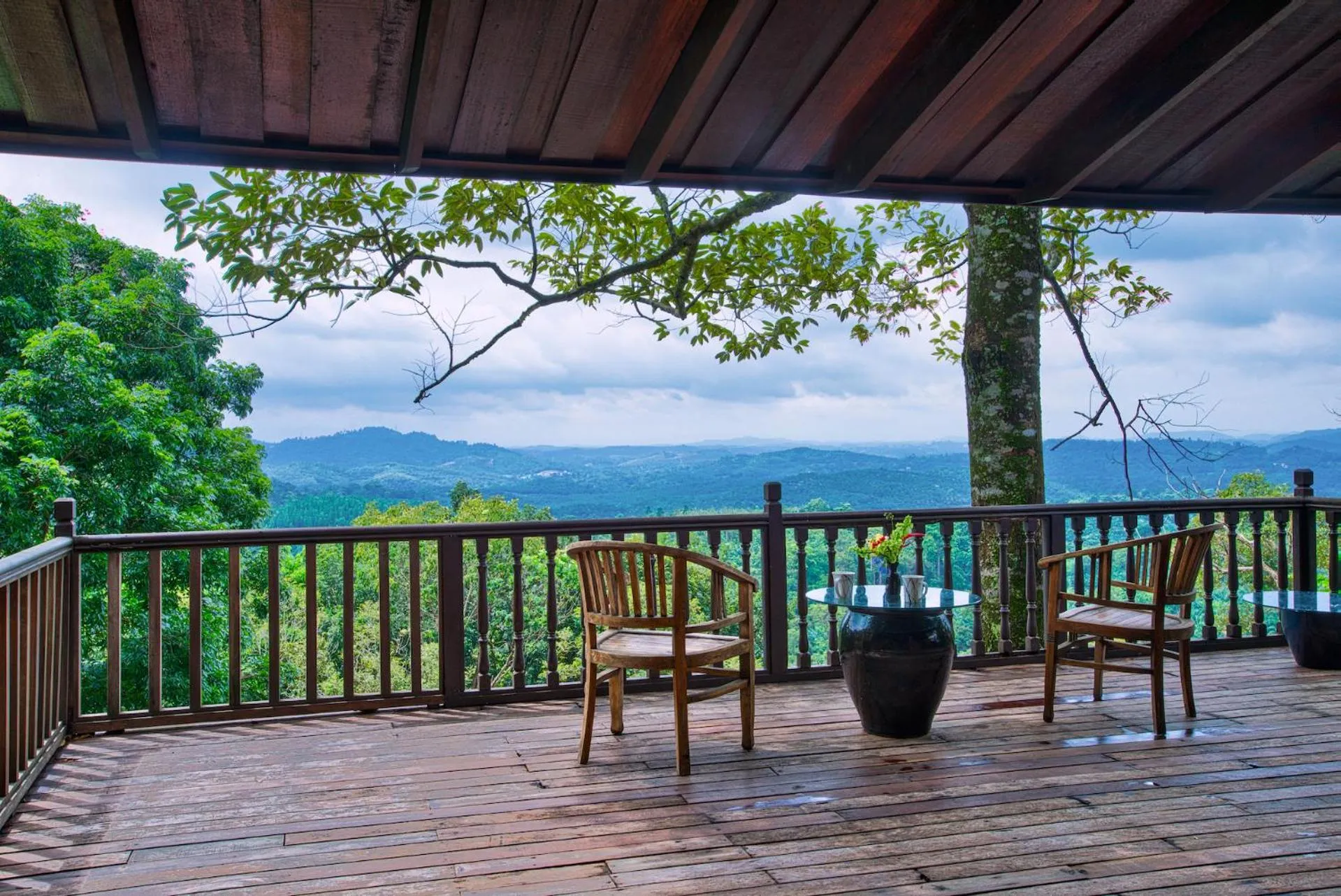 Patio in The Dusun