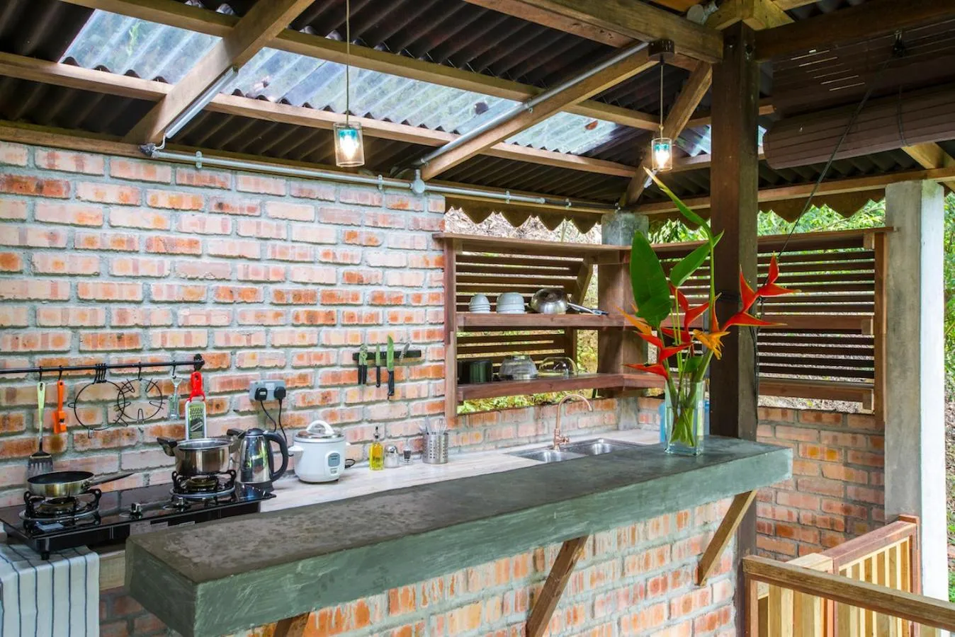 Kitchen or kitchenette in The Dusun