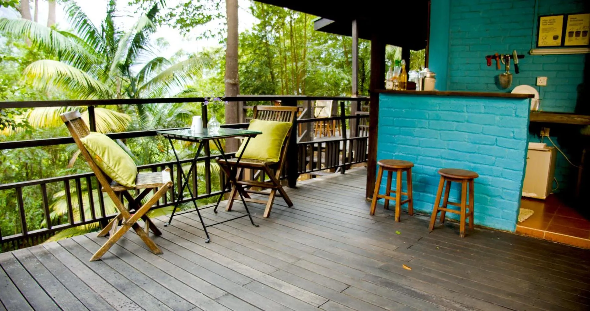 Patio in The Dusun