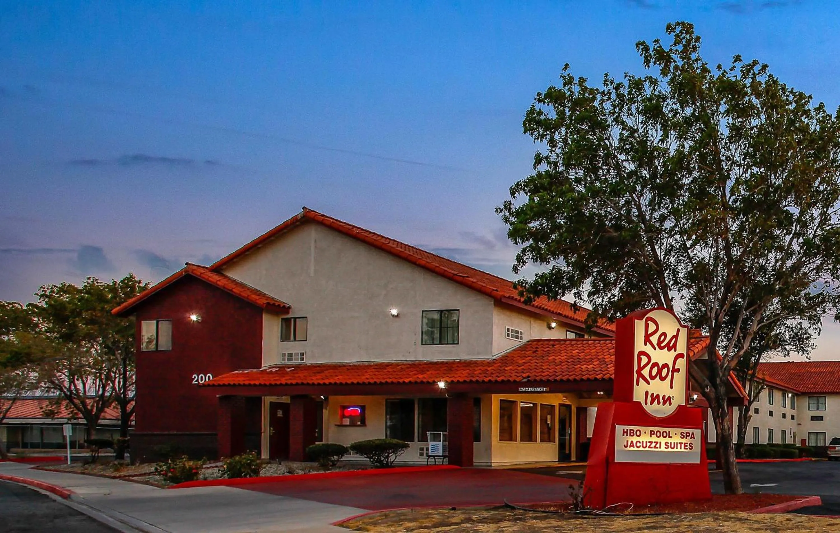 Property building in Red Roof Inn Palmdale - Lancaster