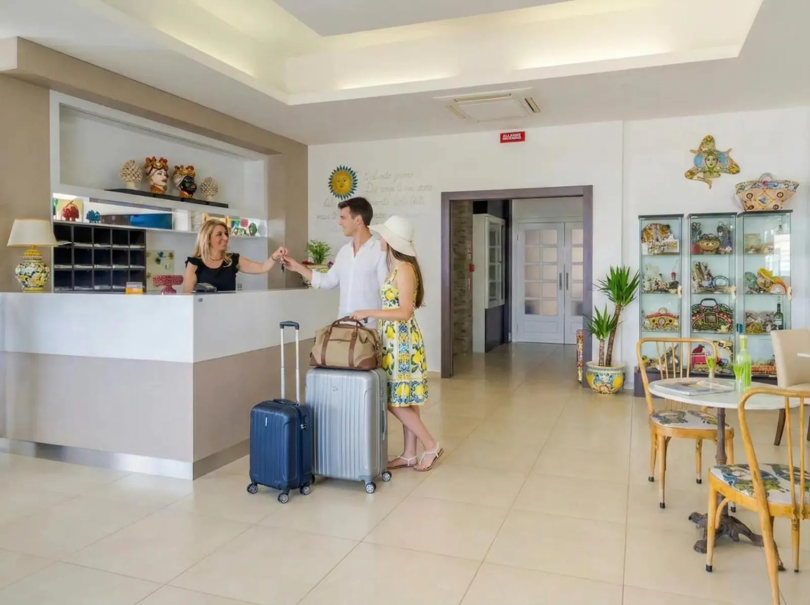 Staff in Hotel Jonio