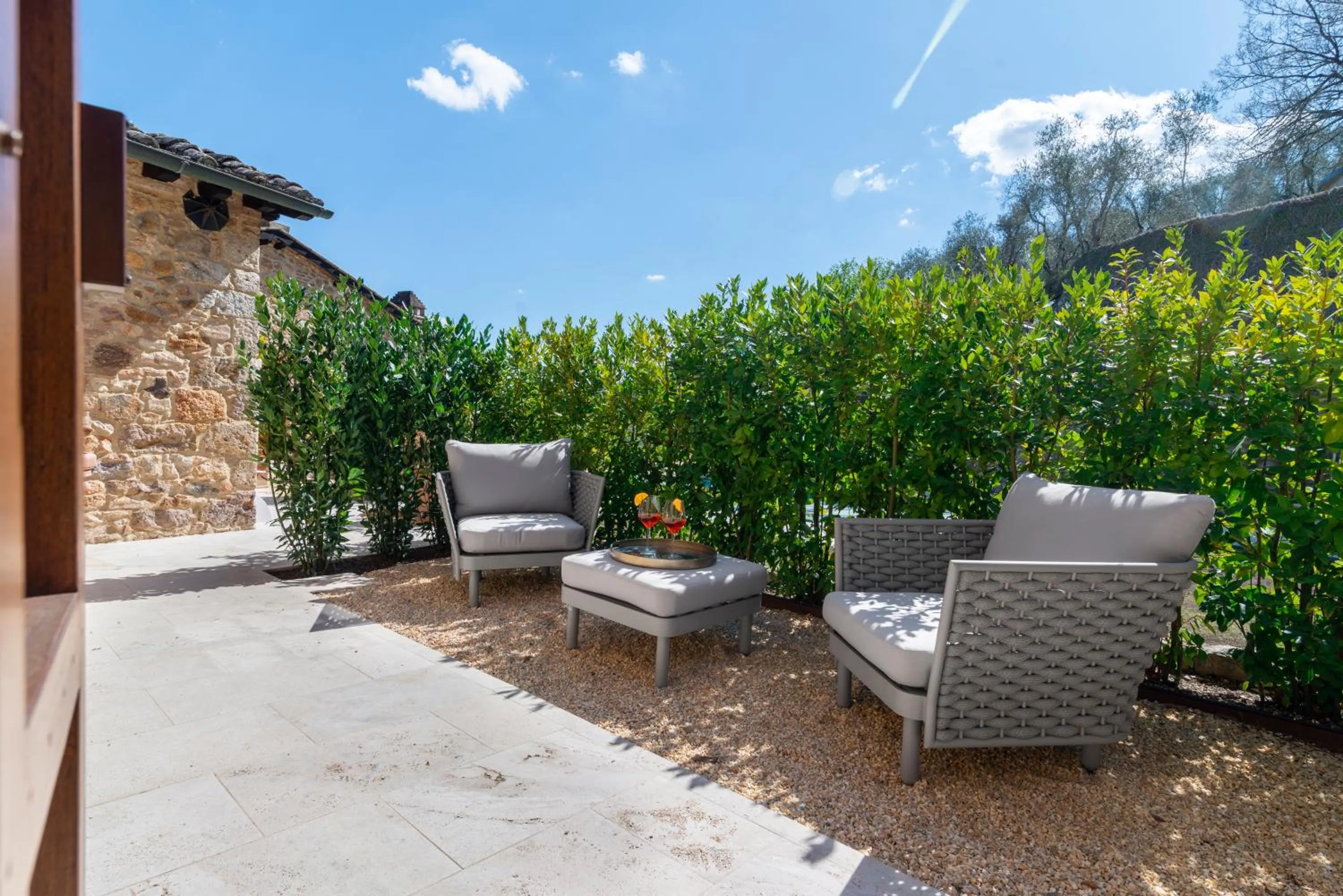 Patio in Relais Le Macine Di Stigliano