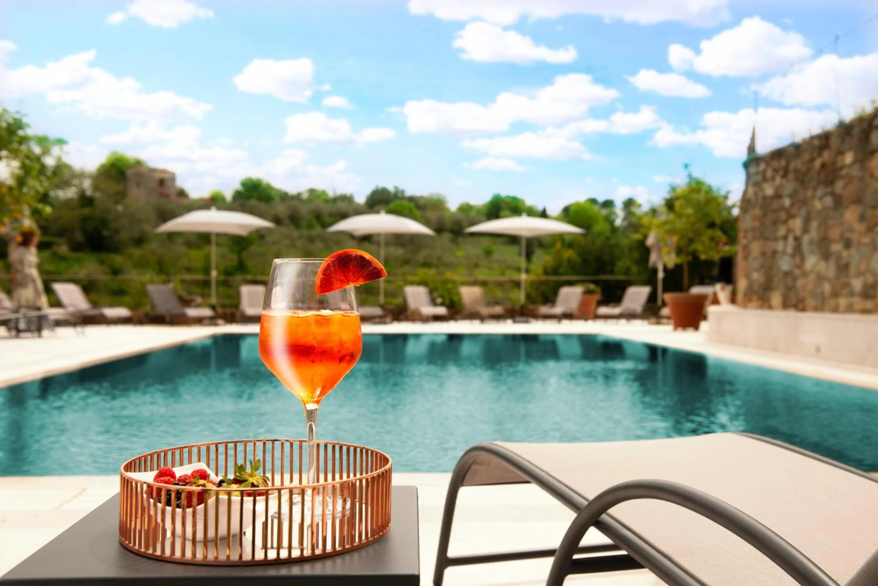 Swimming pool in Relais Le Macine Di Stigliano