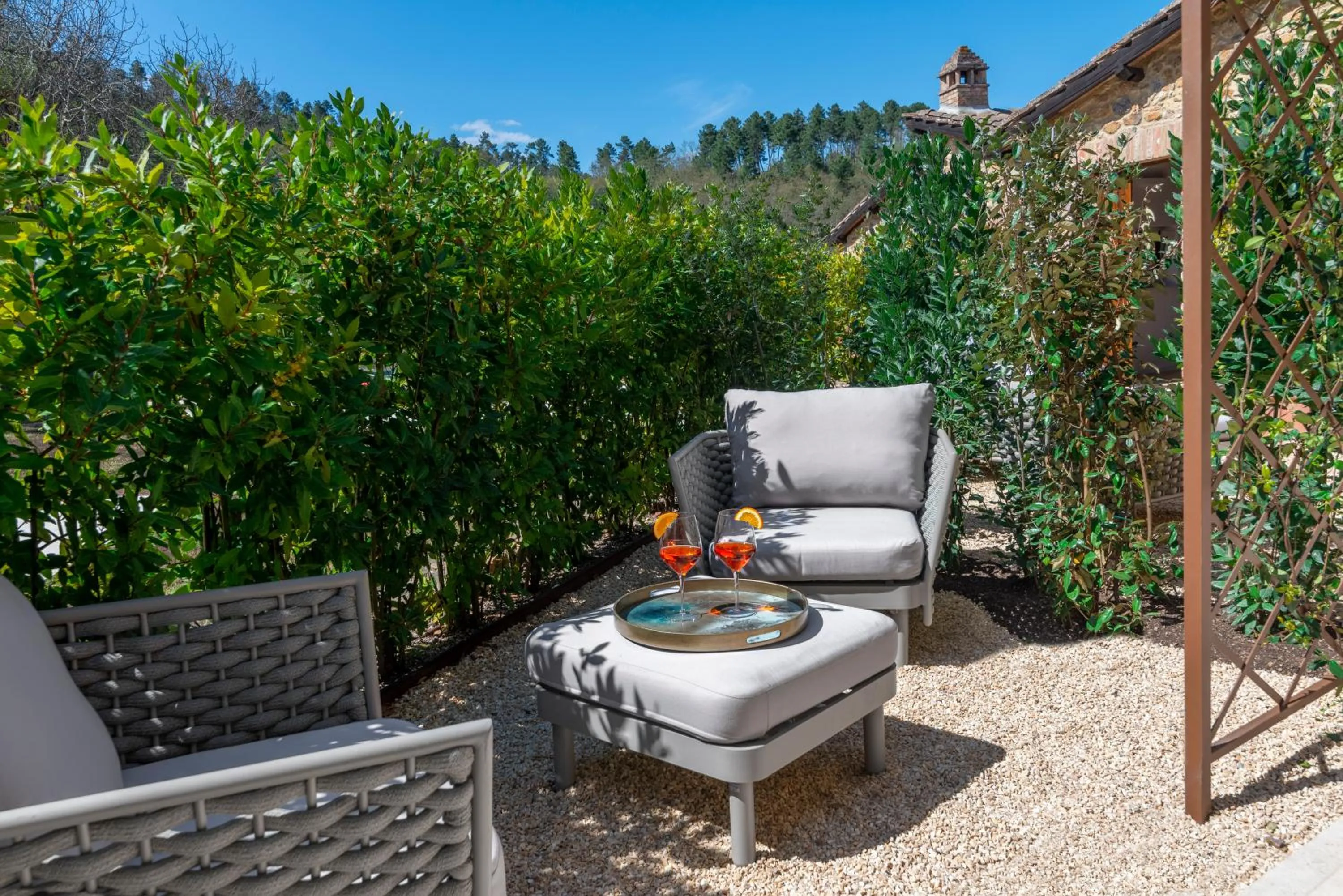 Patio in Relais Le Macine Di Stigliano