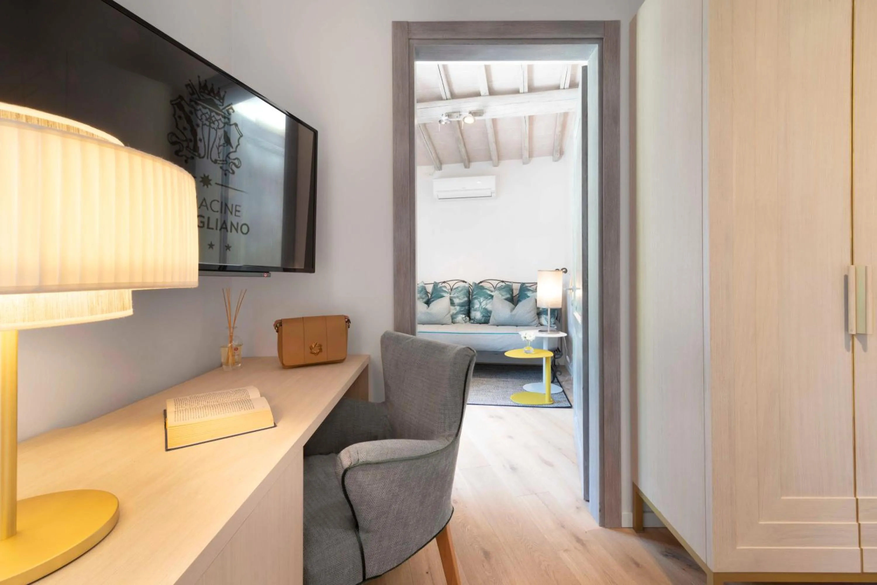 Living room in Relais Le Macine Di Stigliano