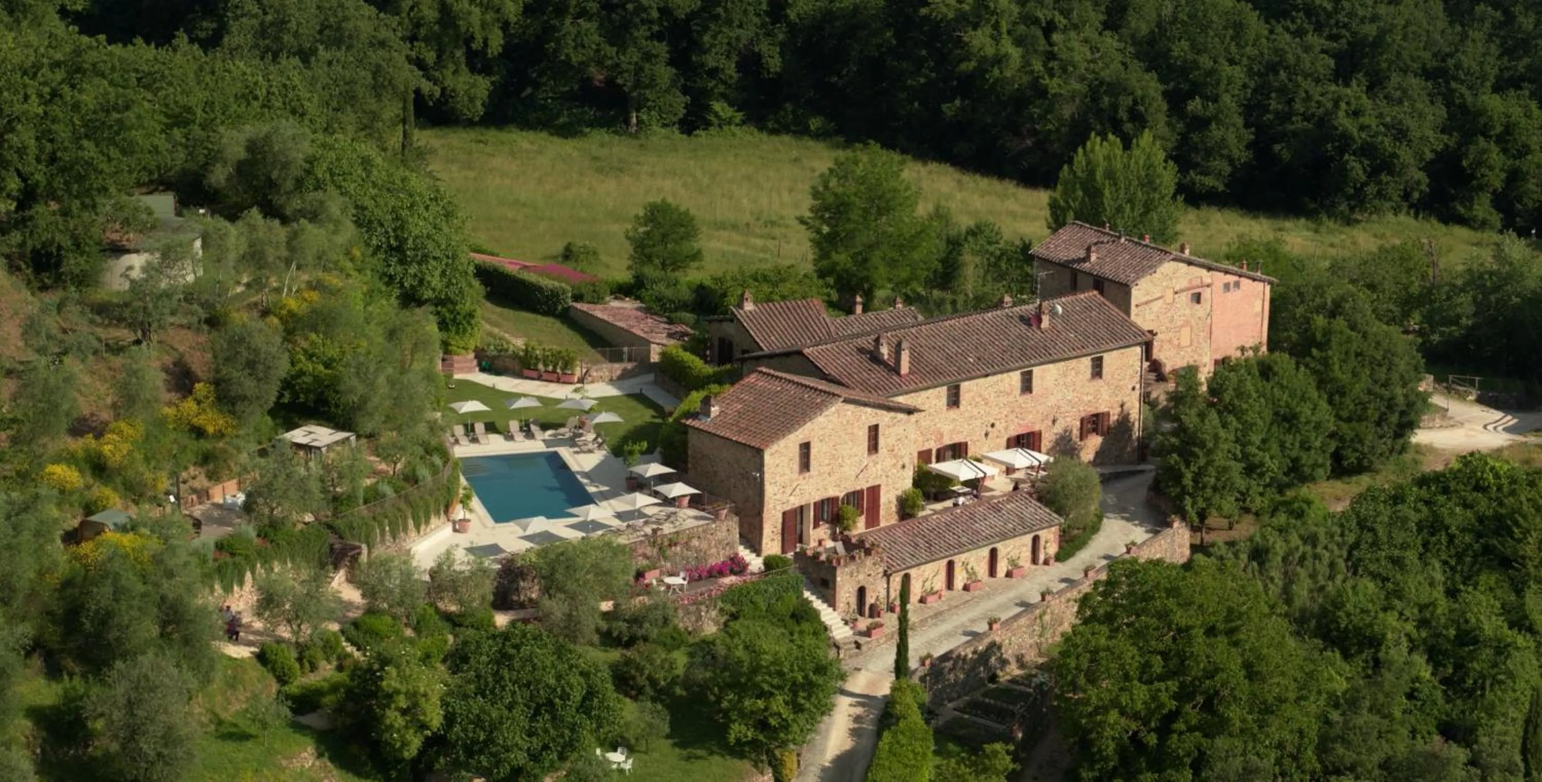 Bird's eye view in Relais Le Macine Di Stigliano