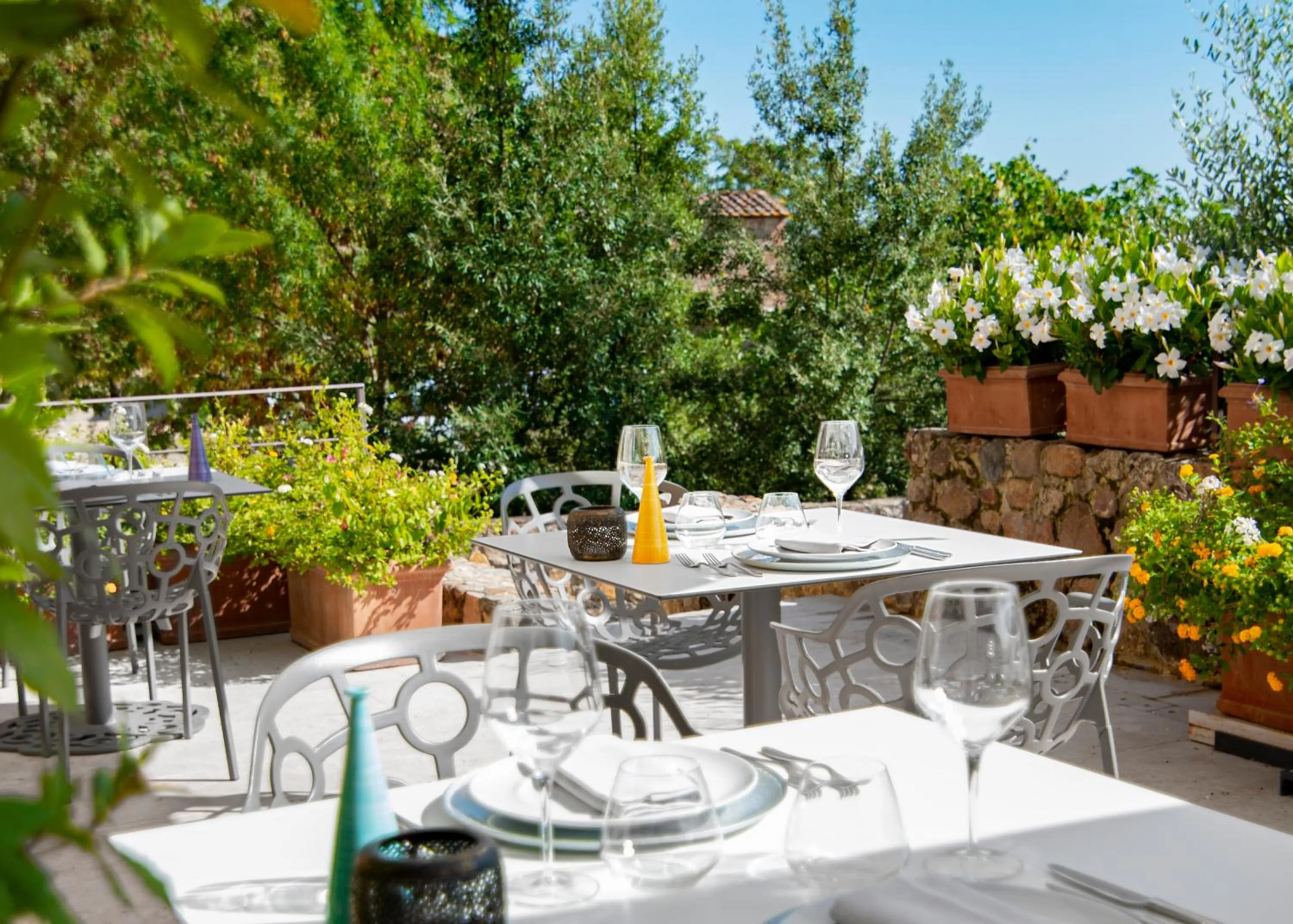 Patio in Relais Le Macine Di Stigliano