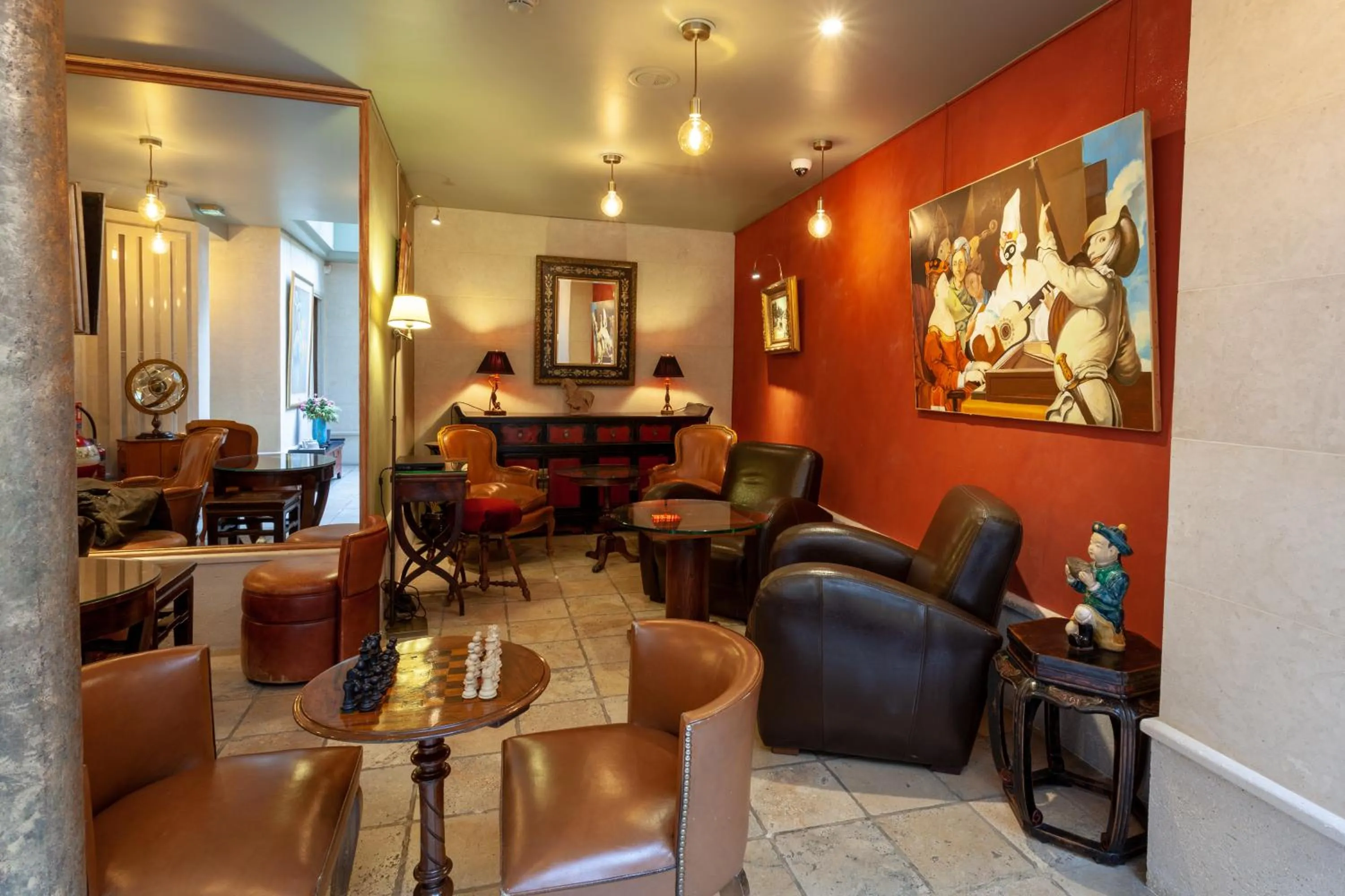 Living room in Hôtel Atlantis