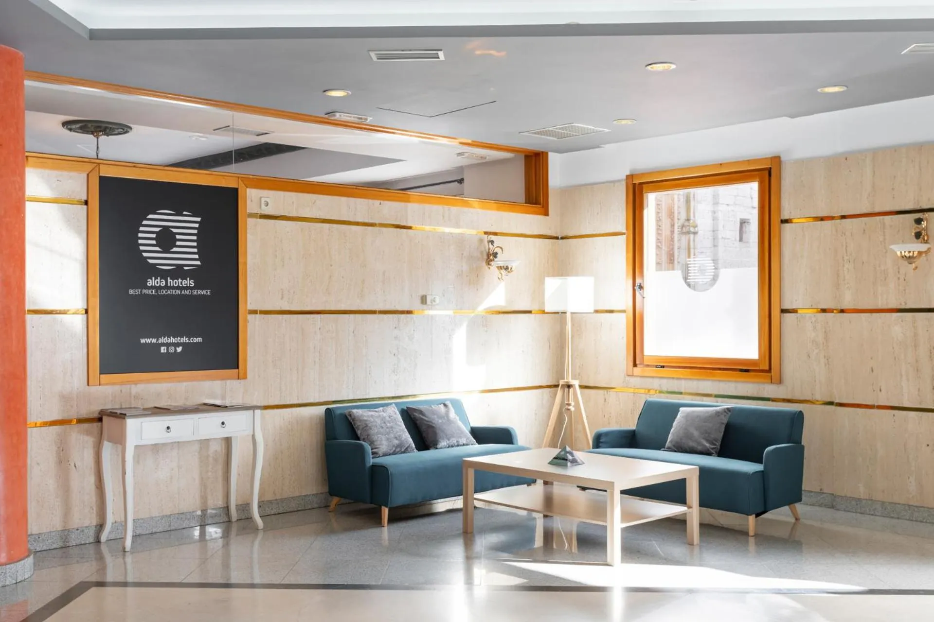 Lobby or reception in Hotel Alda Ciudad de Toro