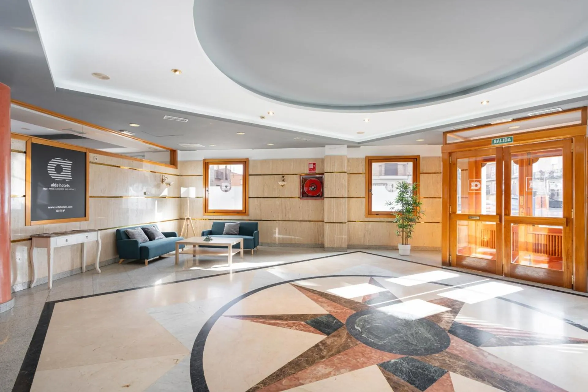 Lobby or reception in Hotel Alda Ciudad de Toro